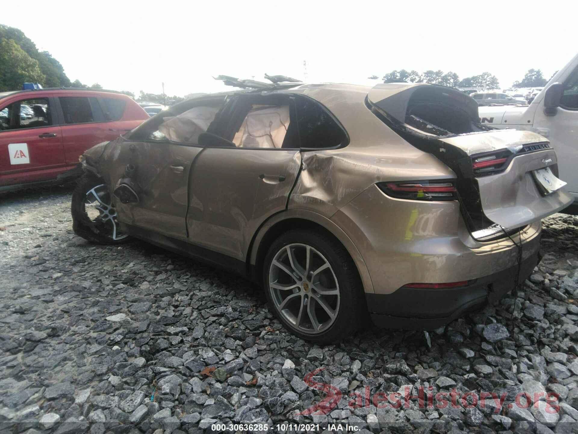 WP1AA2AY1KDA17305 2019 PORSCHE CAYENNE