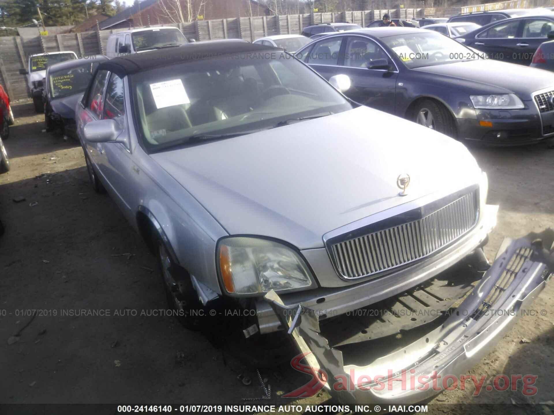 SADCM2FV4JA203263 2004 CADILLAC DEVILLE