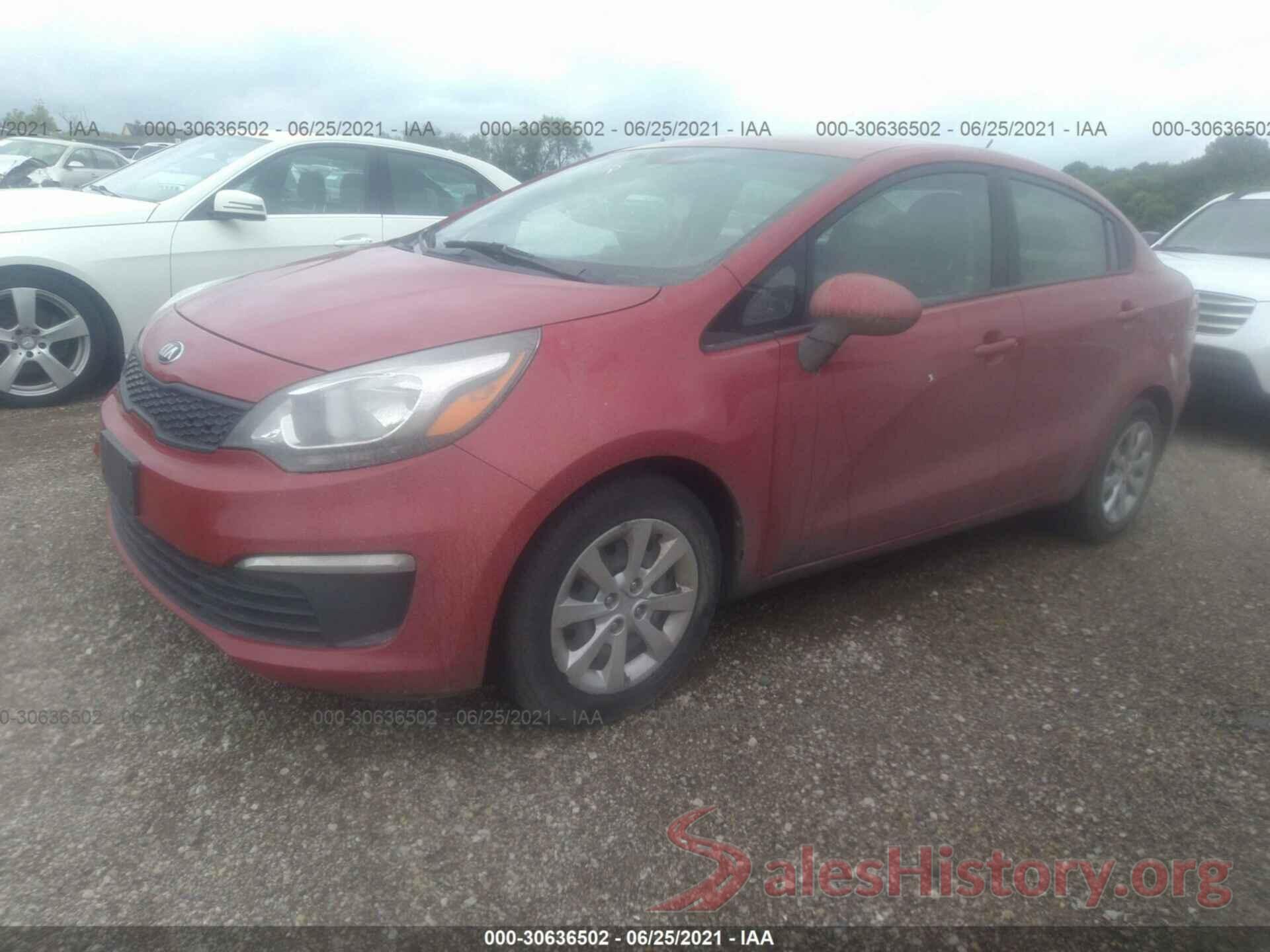 KNADM4A38H6008049 2017 KIA RIO