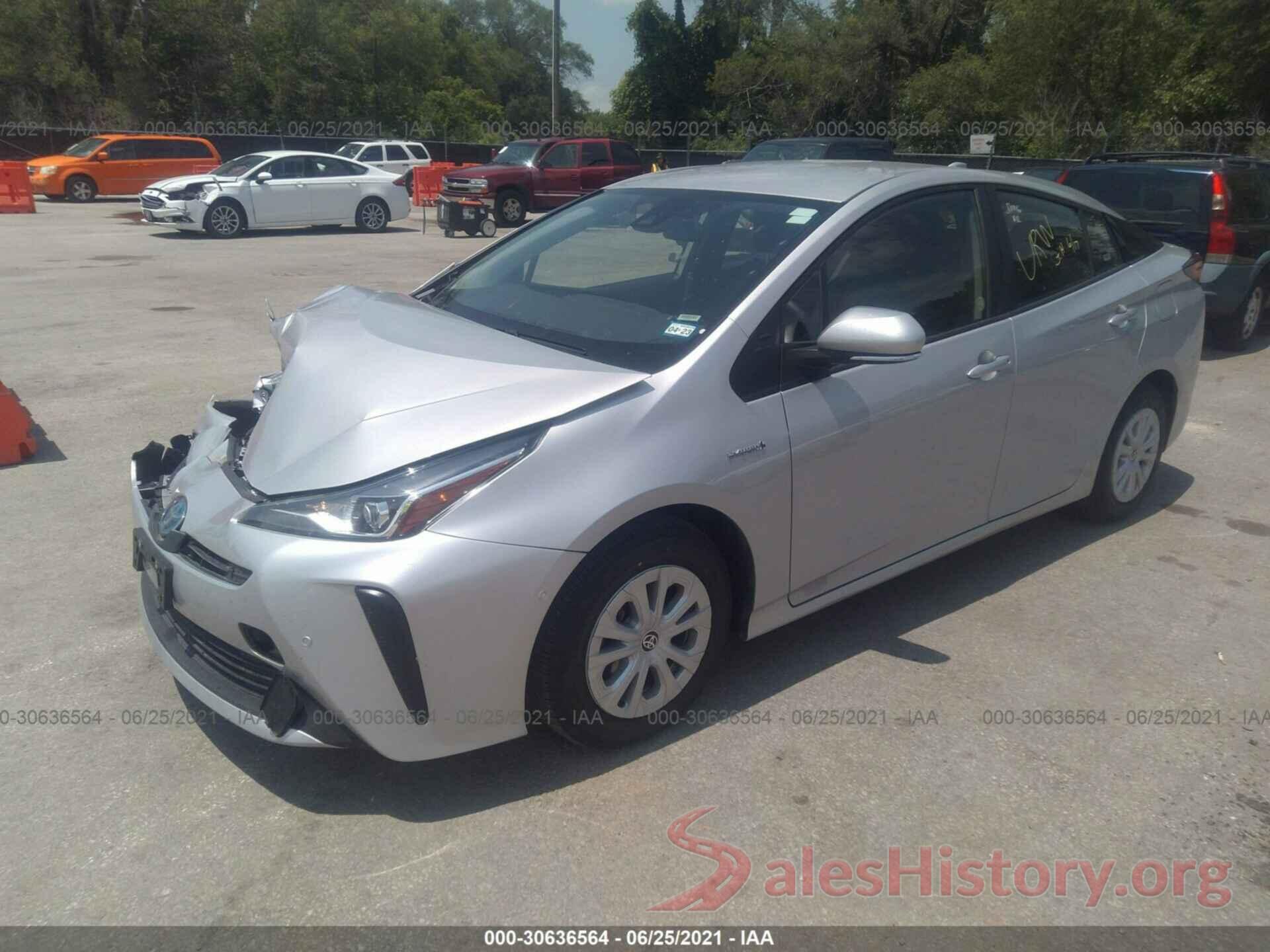 JTDKAMFU1M3148301 2021 TOYOTA PRIUS