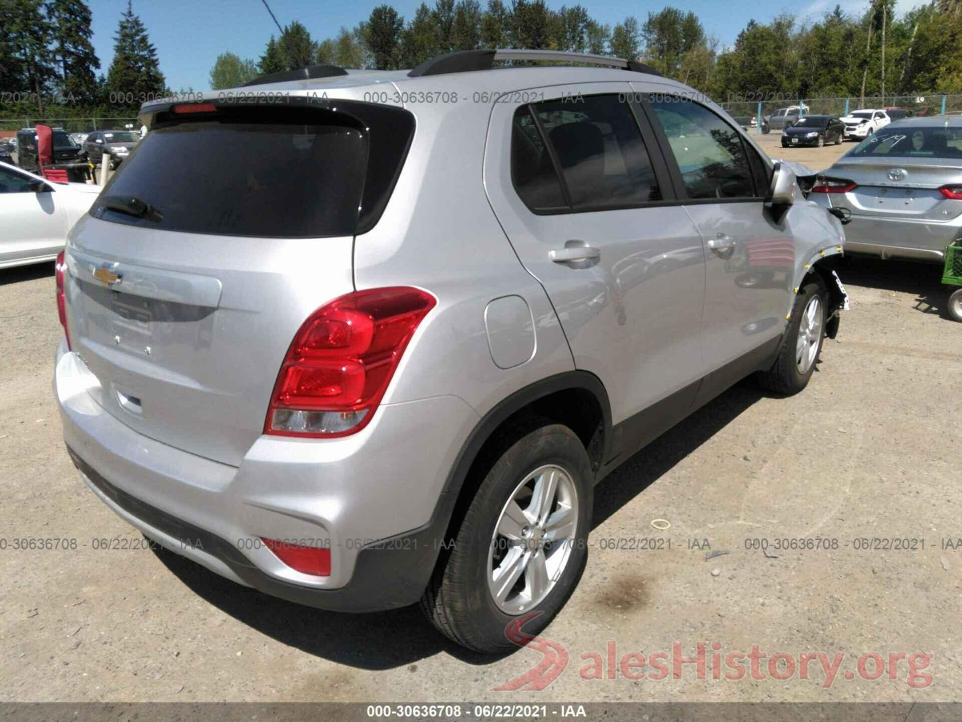 KL7CJPSM9MB366212 2021 CHEVROLET TRAX