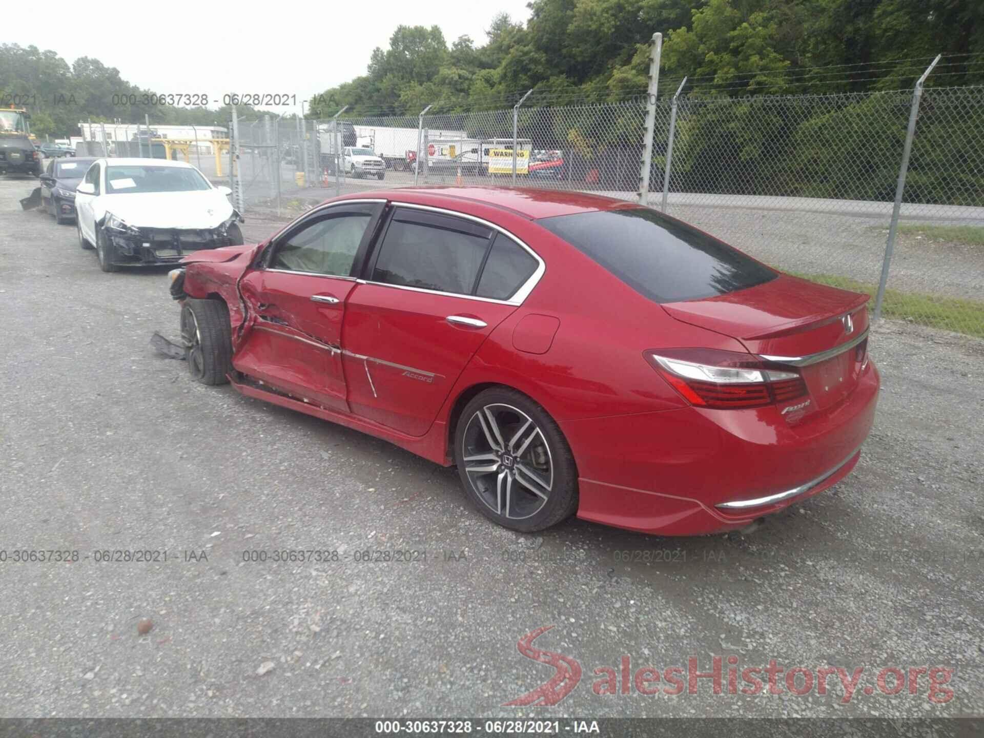 1HGCR2F52GA178421 2016 HONDA ACCORD SEDAN