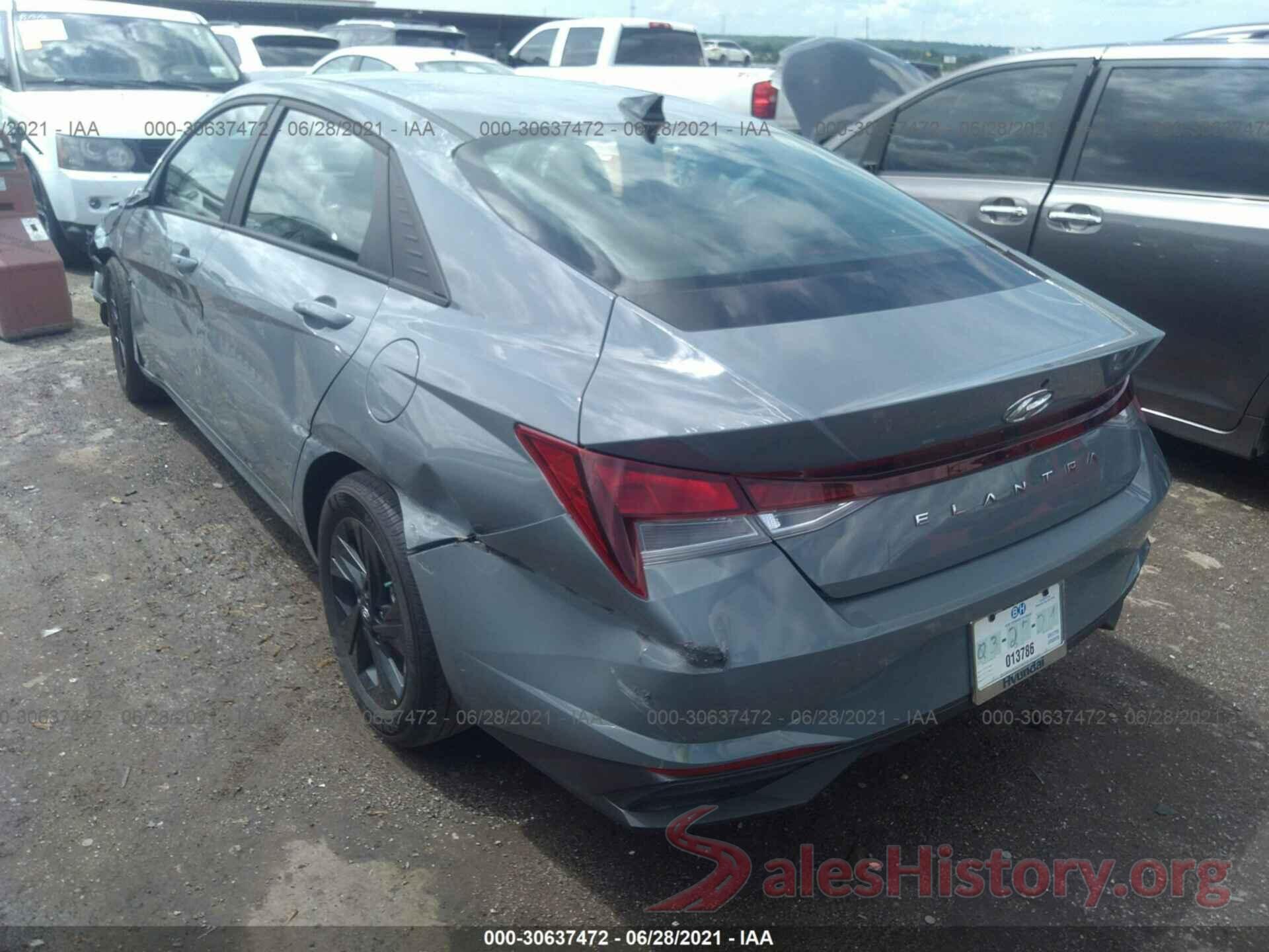 KMHLS4AG9MU130444 2021 HYUNDAI ELANTRA