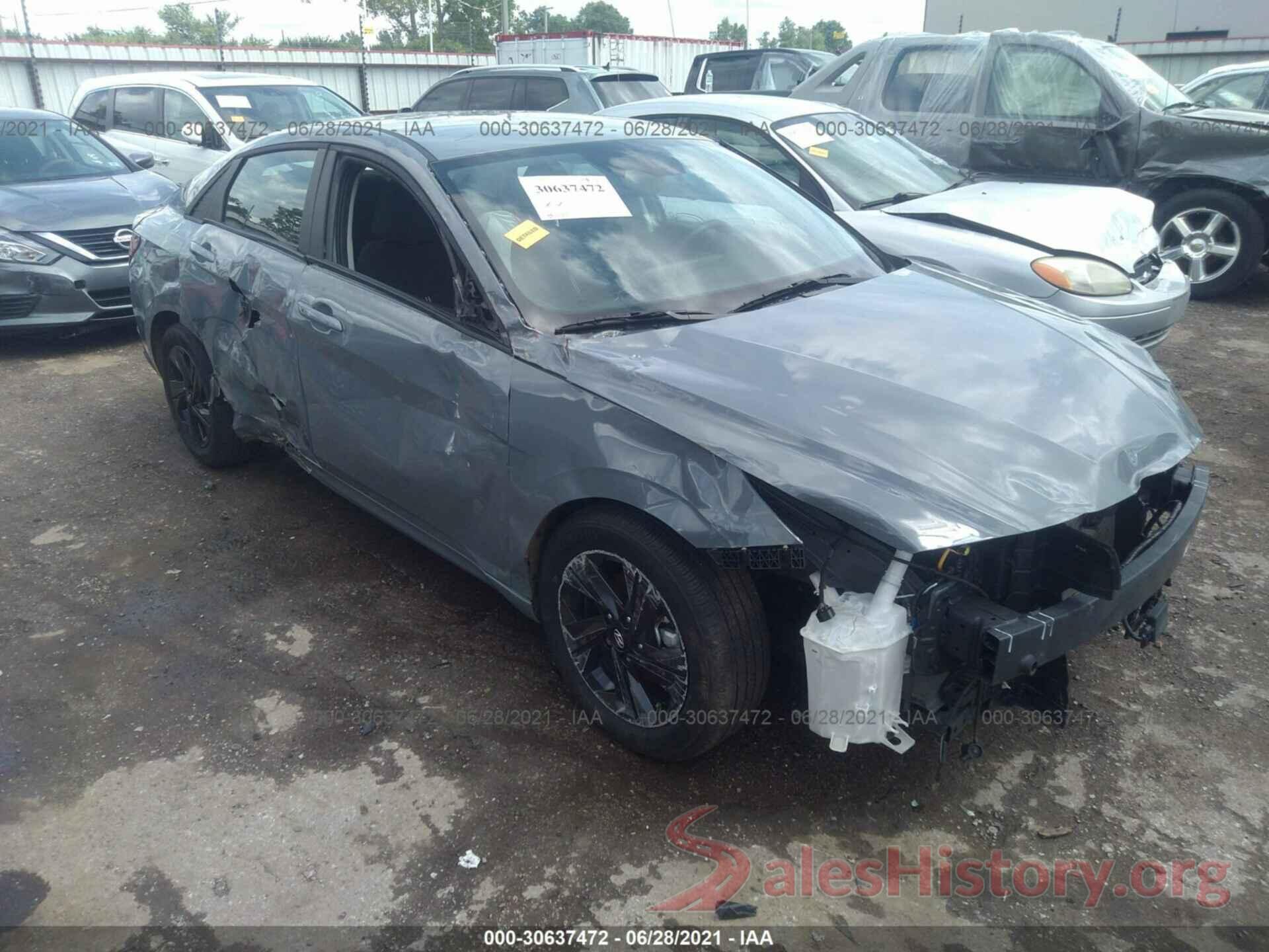 KMHLS4AG9MU130444 2021 HYUNDAI ELANTRA