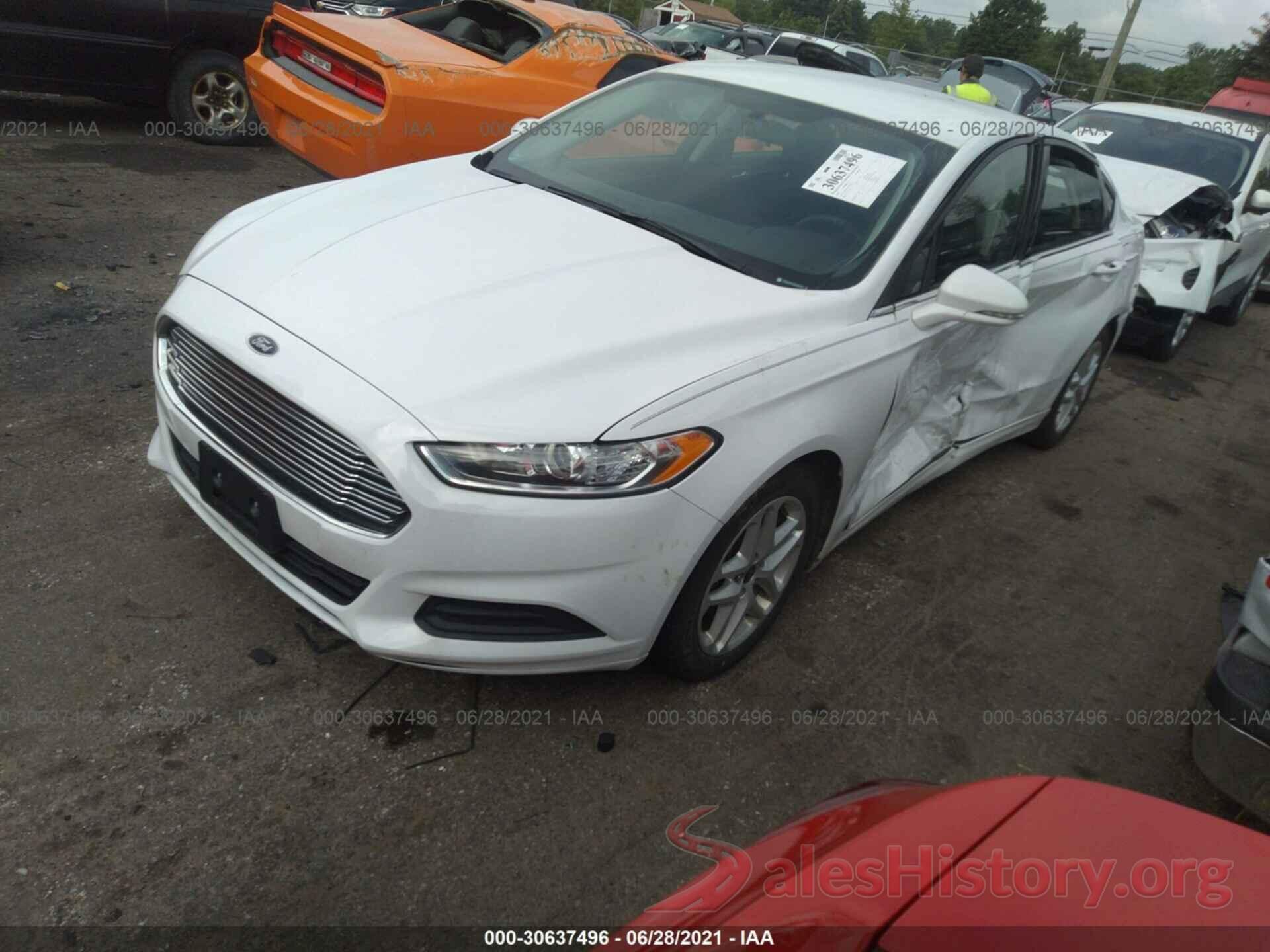 1FA6P0H7XG5104764 2016 FORD FUSION