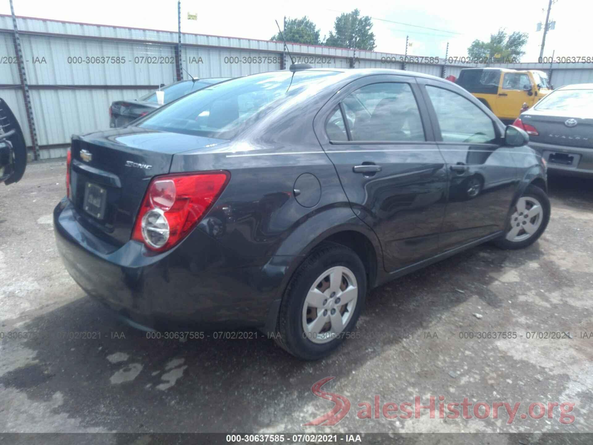 1G1JA5SH7G4128457 2016 CHEVROLET SONIC