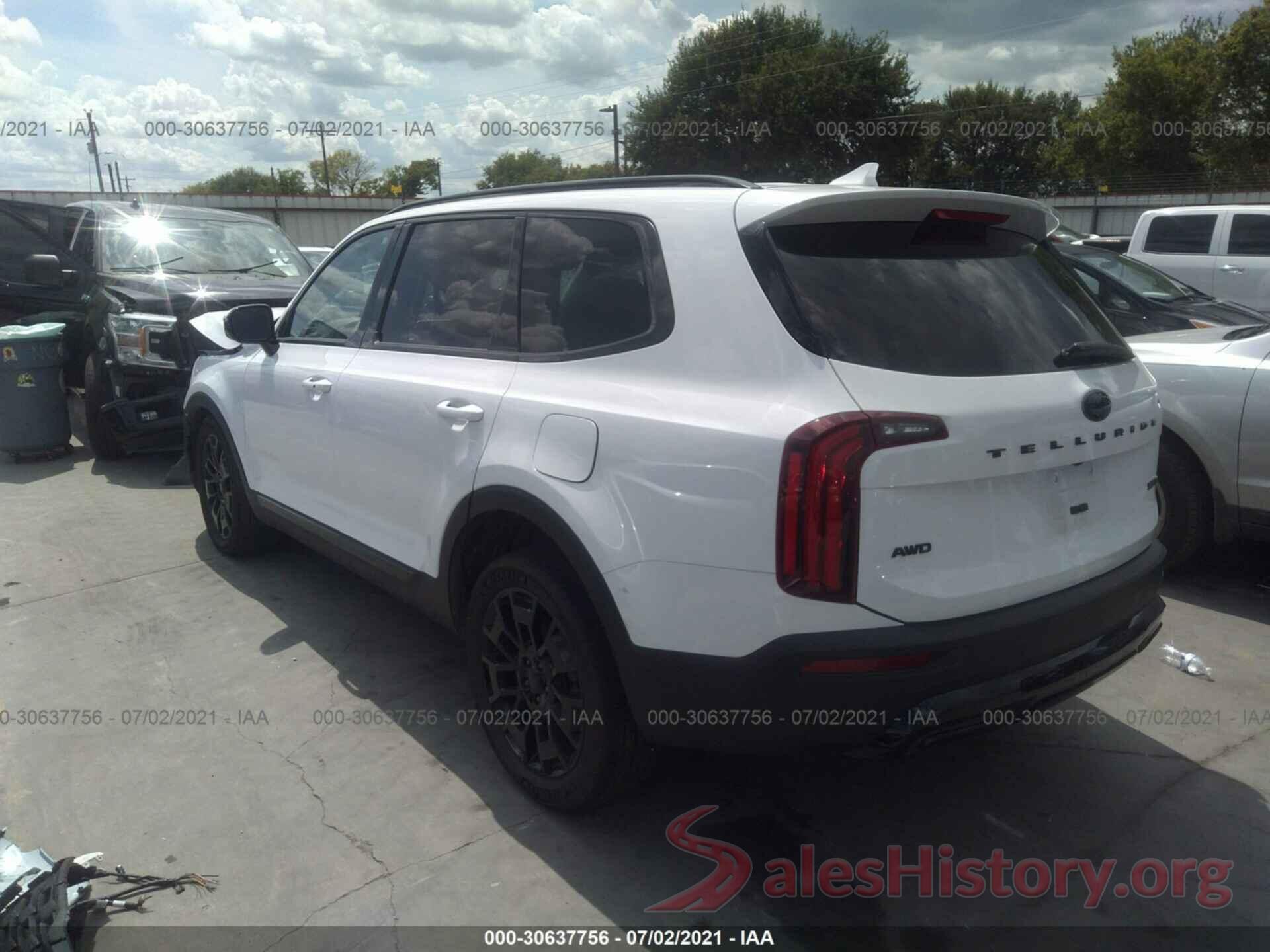 5XYP5DHC0MG168887 2021 KIA TELLURIDE