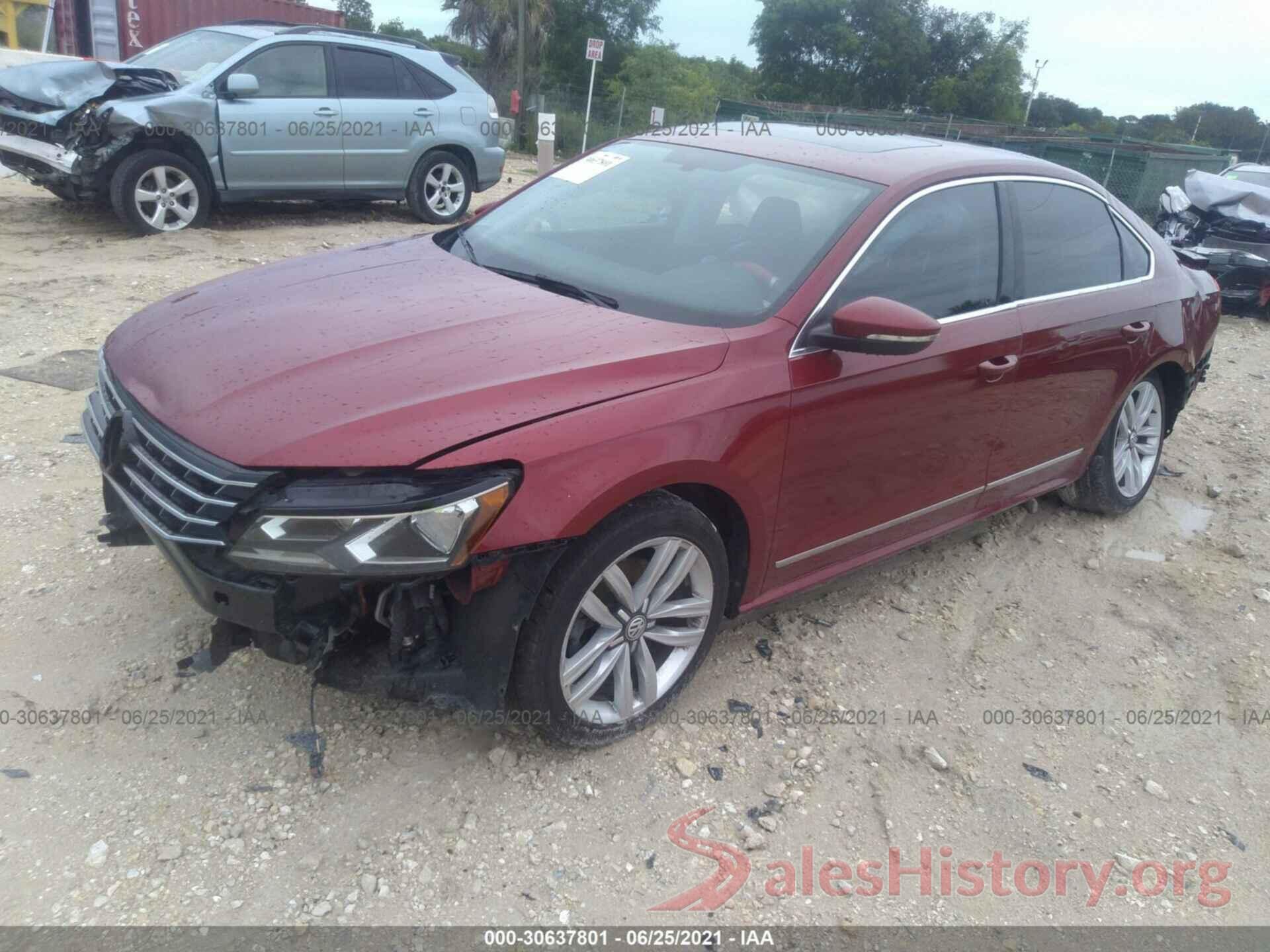 1VWCT7A38GC019357 2016 VOLKSWAGEN PASSAT