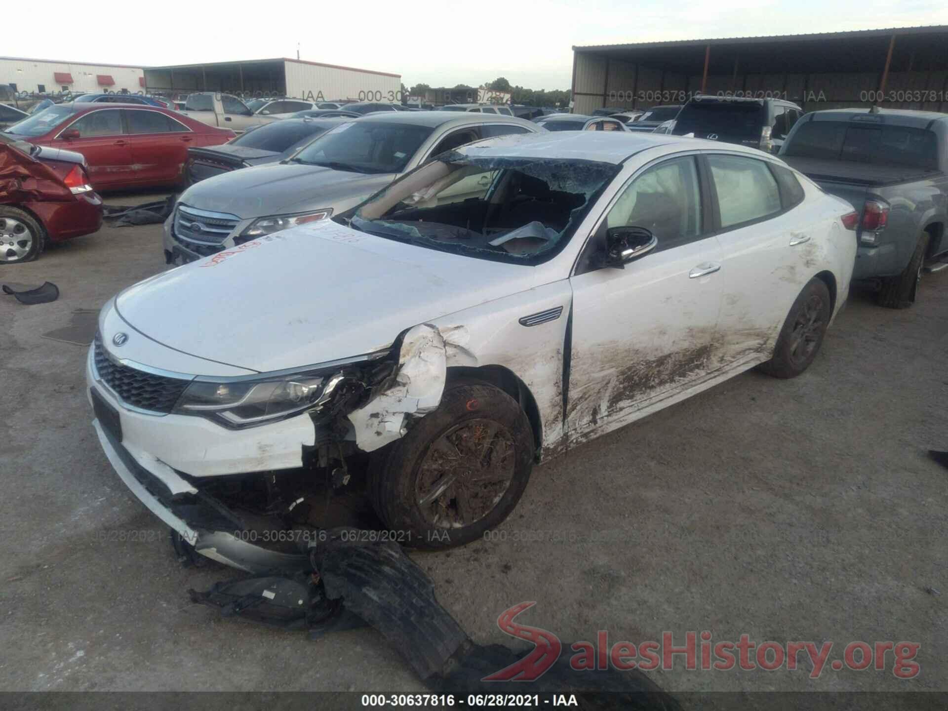 5XXGT4L39LG381837 2020 KIA OPTIMA