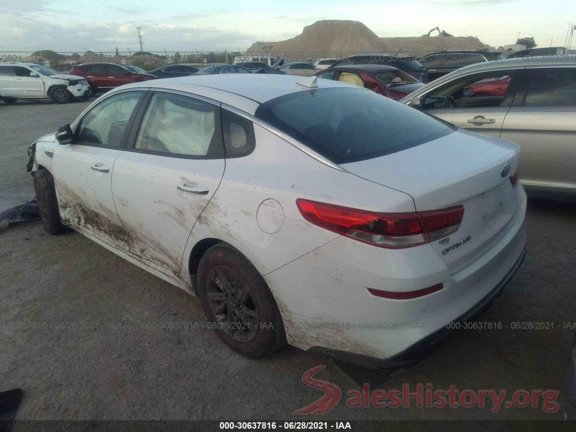 5XXGT4L39LG381837 2020 KIA OPTIMA