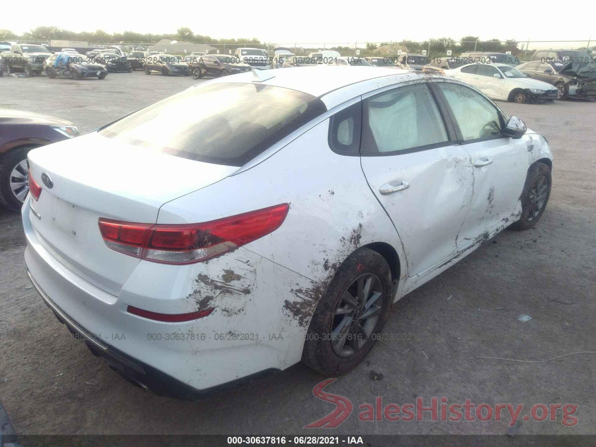 5XXGT4L39LG381837 2020 KIA OPTIMA