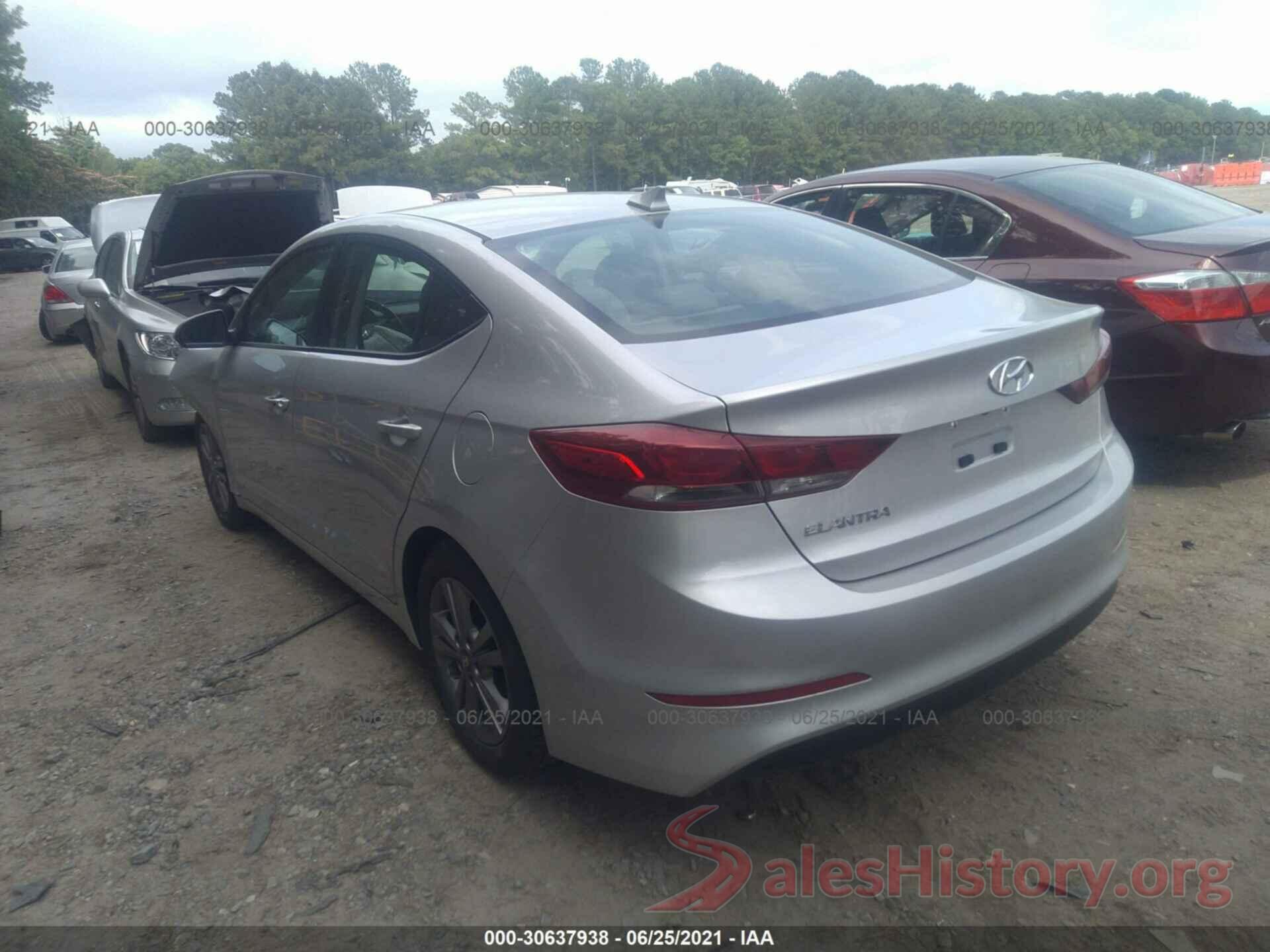 5NPD84LF6HH107036 2017 HYUNDAI ELANTRA