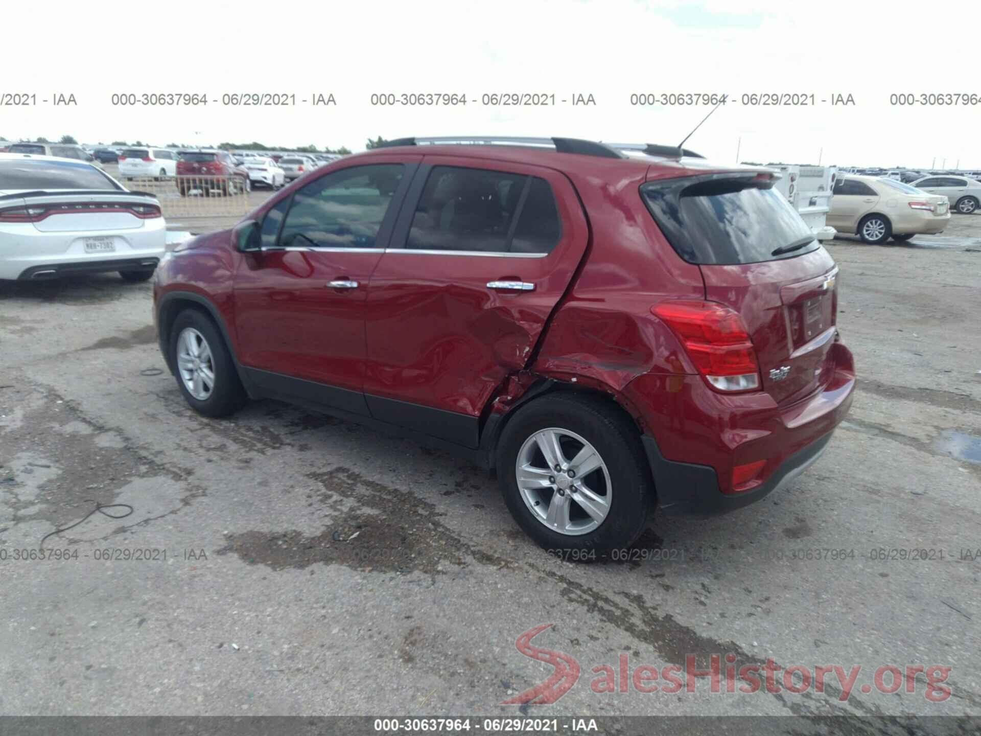 3GNCJLSB0KL277495 2019 CHEVROLET TRAX