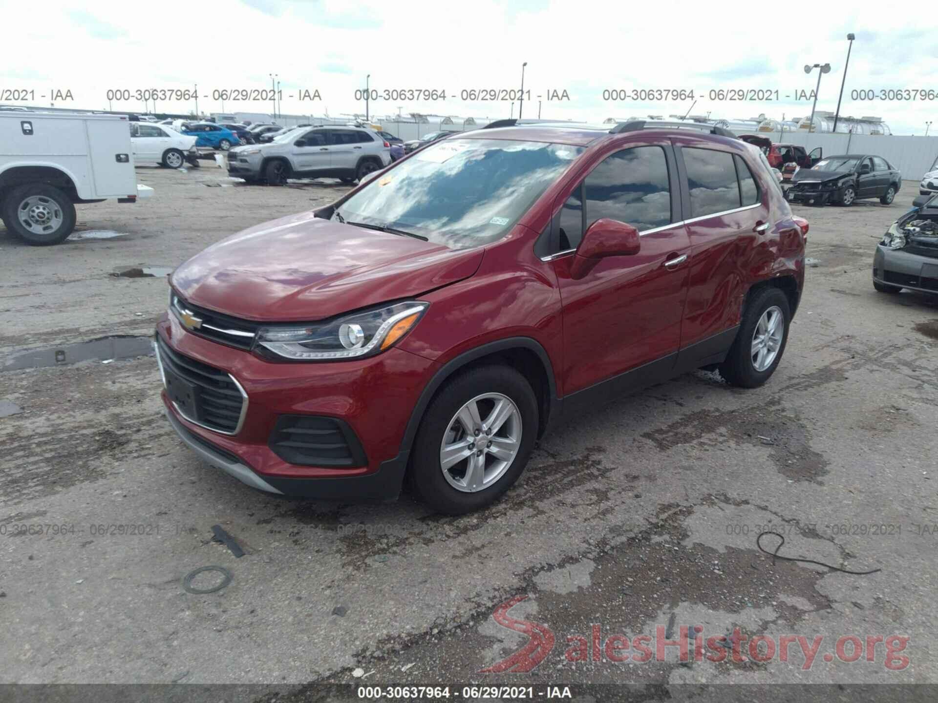 3GNCJLSB0KL277495 2019 CHEVROLET TRAX