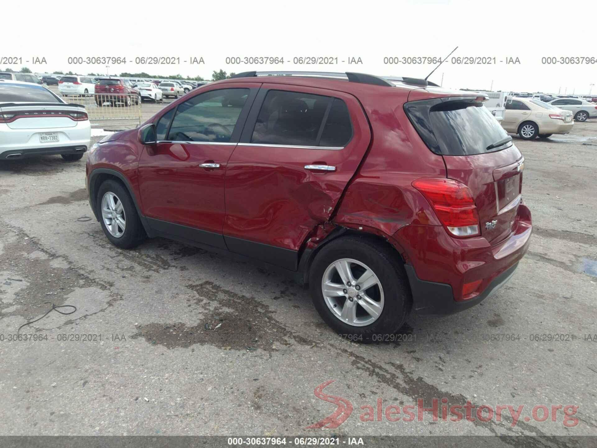 3GNCJLSB0KL277495 2019 CHEVROLET TRAX