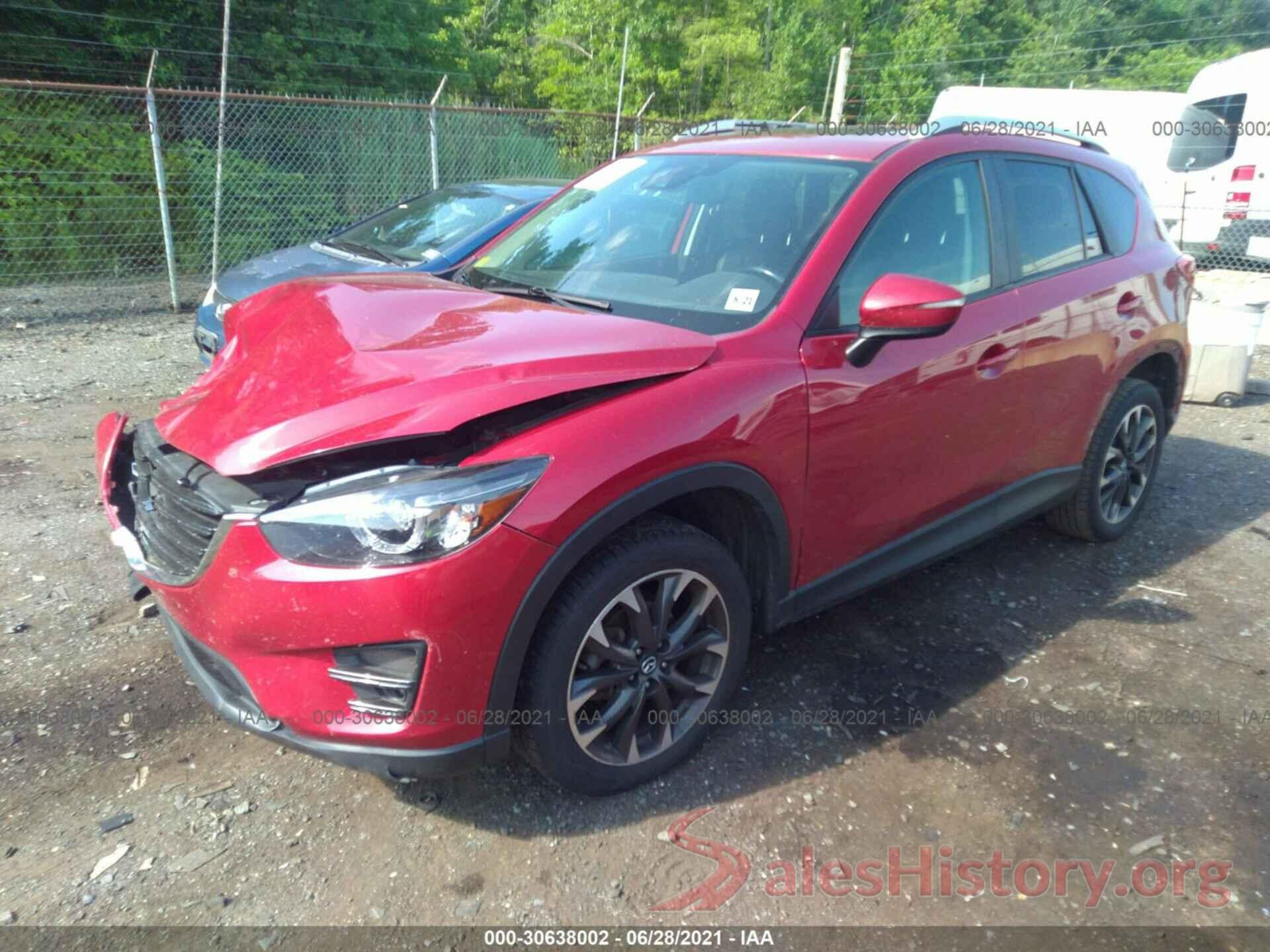 JM3KE4DY1G0803192 2016 MAZDA CX-5