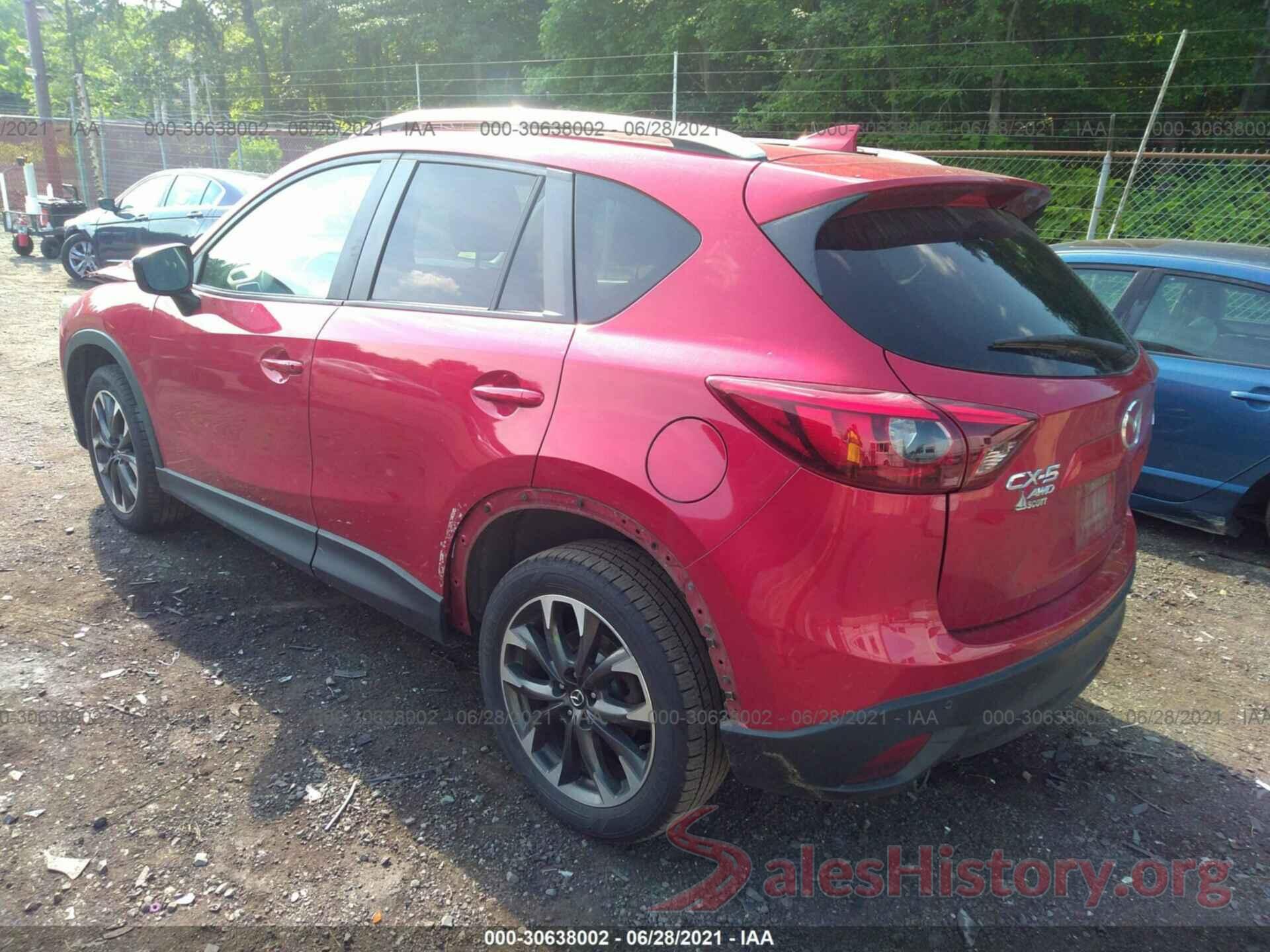 JM3KE4DY1G0803192 2016 MAZDA CX-5