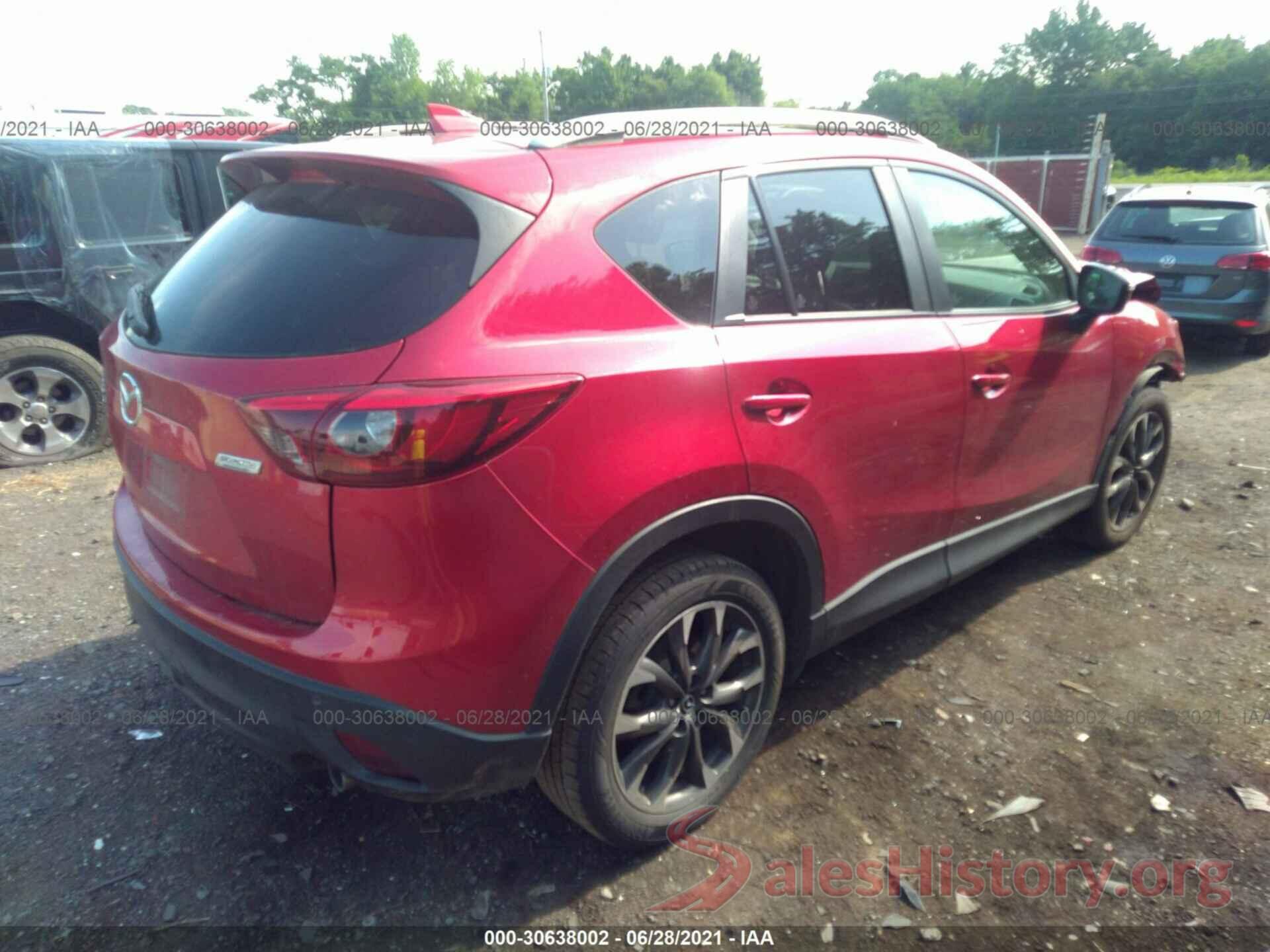 JM3KE4DY1G0803192 2016 MAZDA CX-5