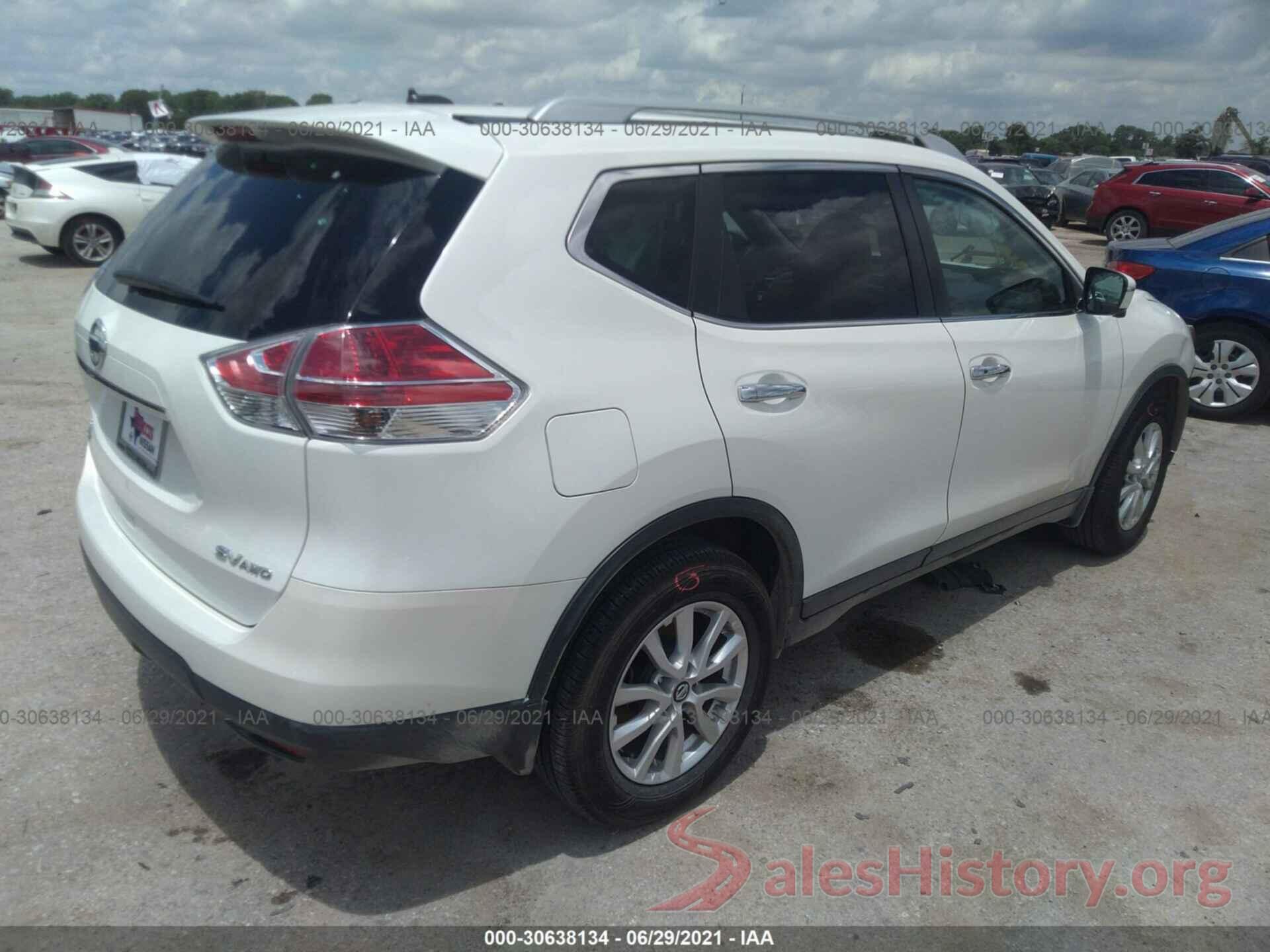 5N1AT2MV4GC760384 2016 NISSAN ROGUE