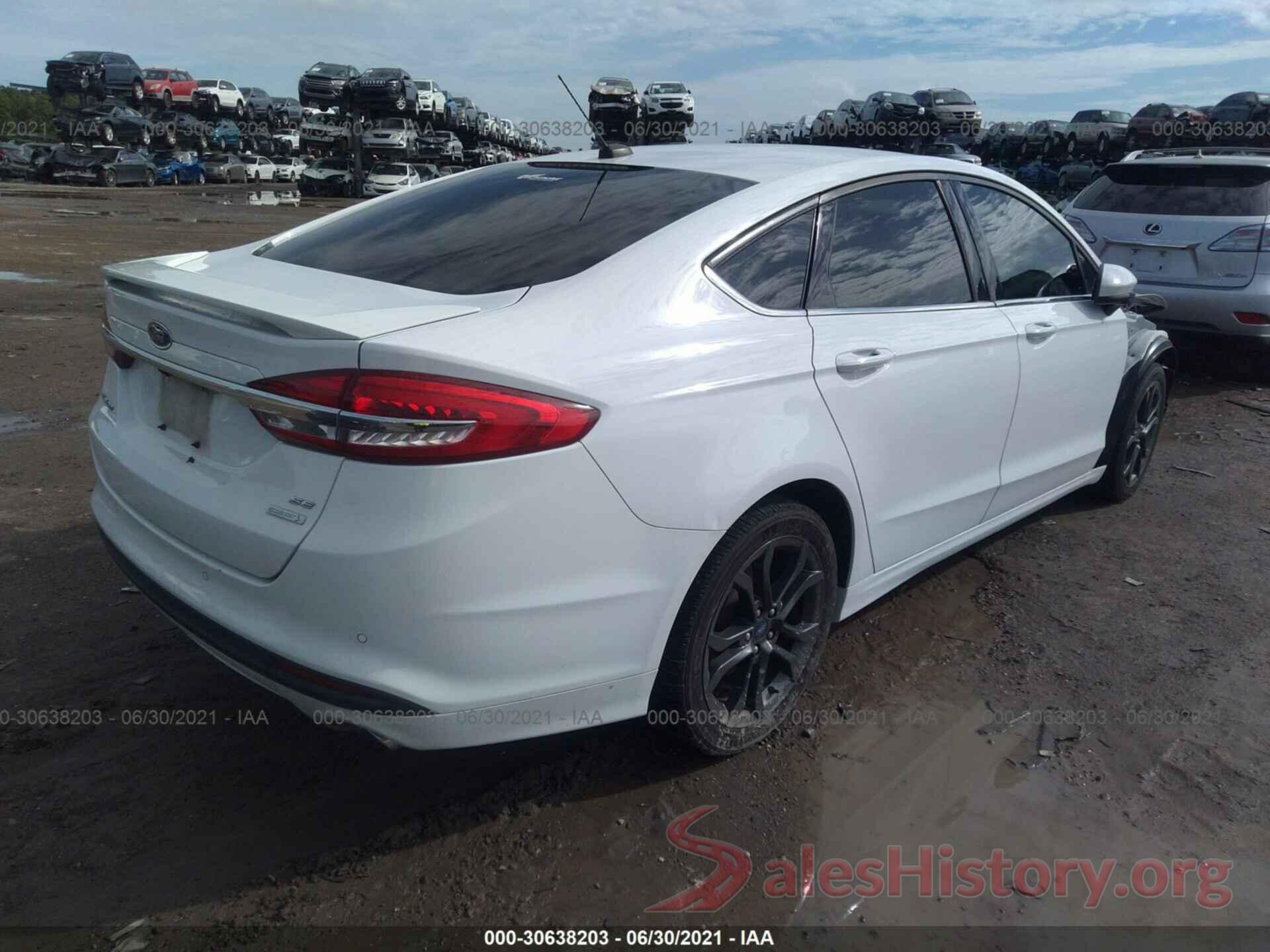 3FA6P0HDXJR144305 2018 FORD FUSION