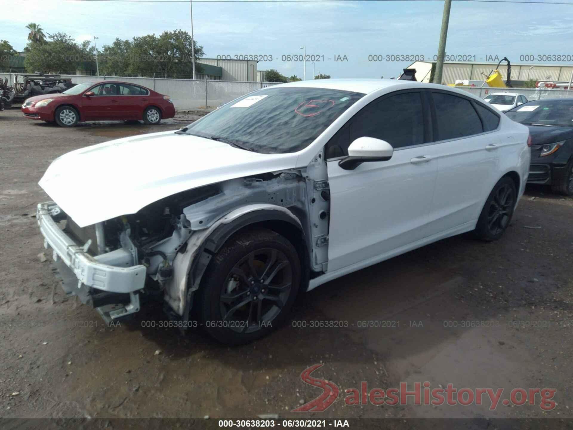 3FA6P0HDXJR144305 2018 FORD FUSION