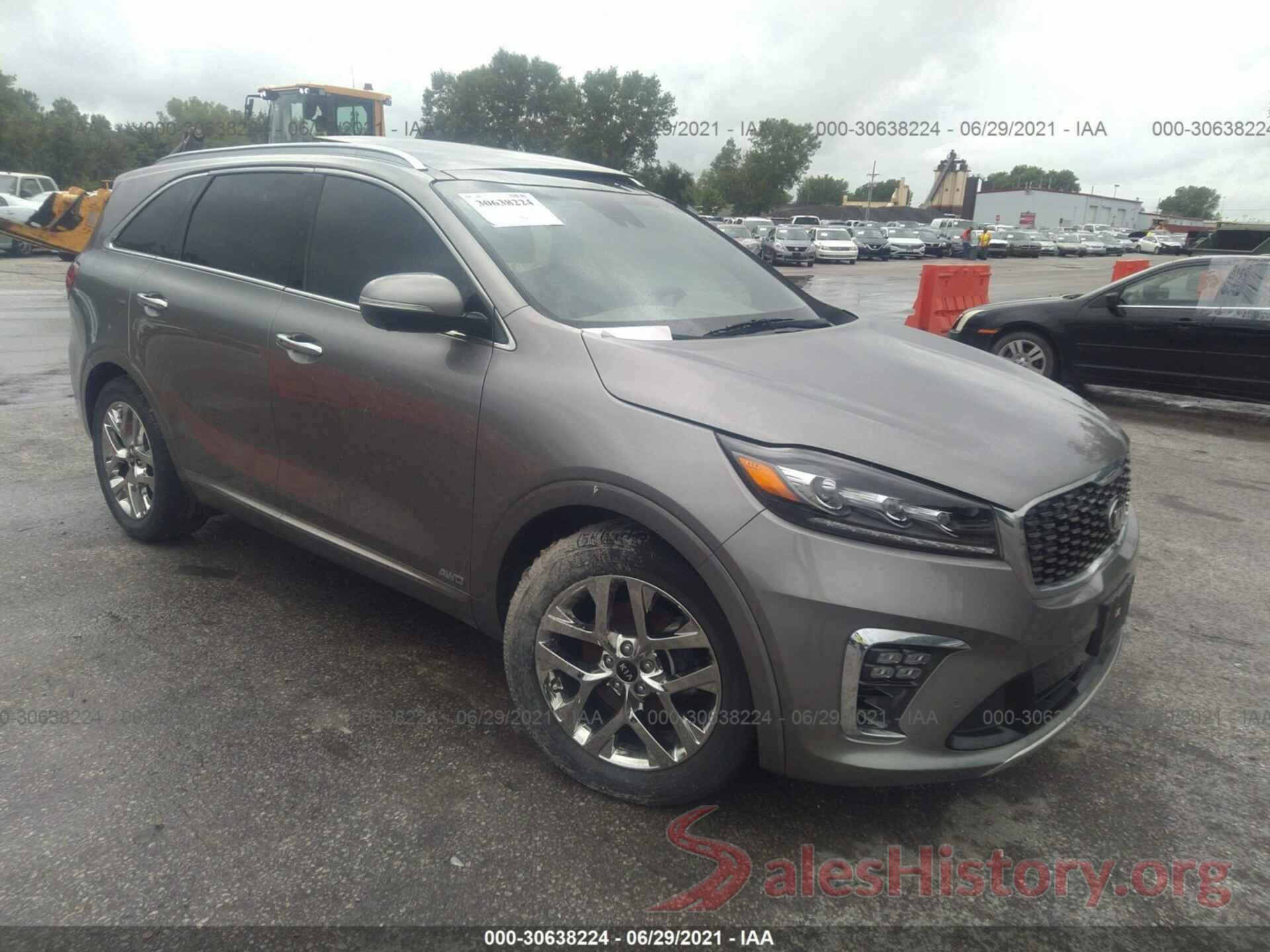 5XYPKDA50KG553383 2019 KIA SORENTO