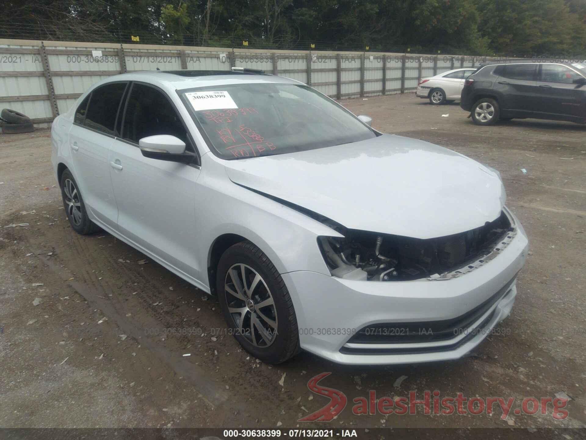 3VWDB7AJ4HM312842 2017 VOLKSWAGEN JETTA