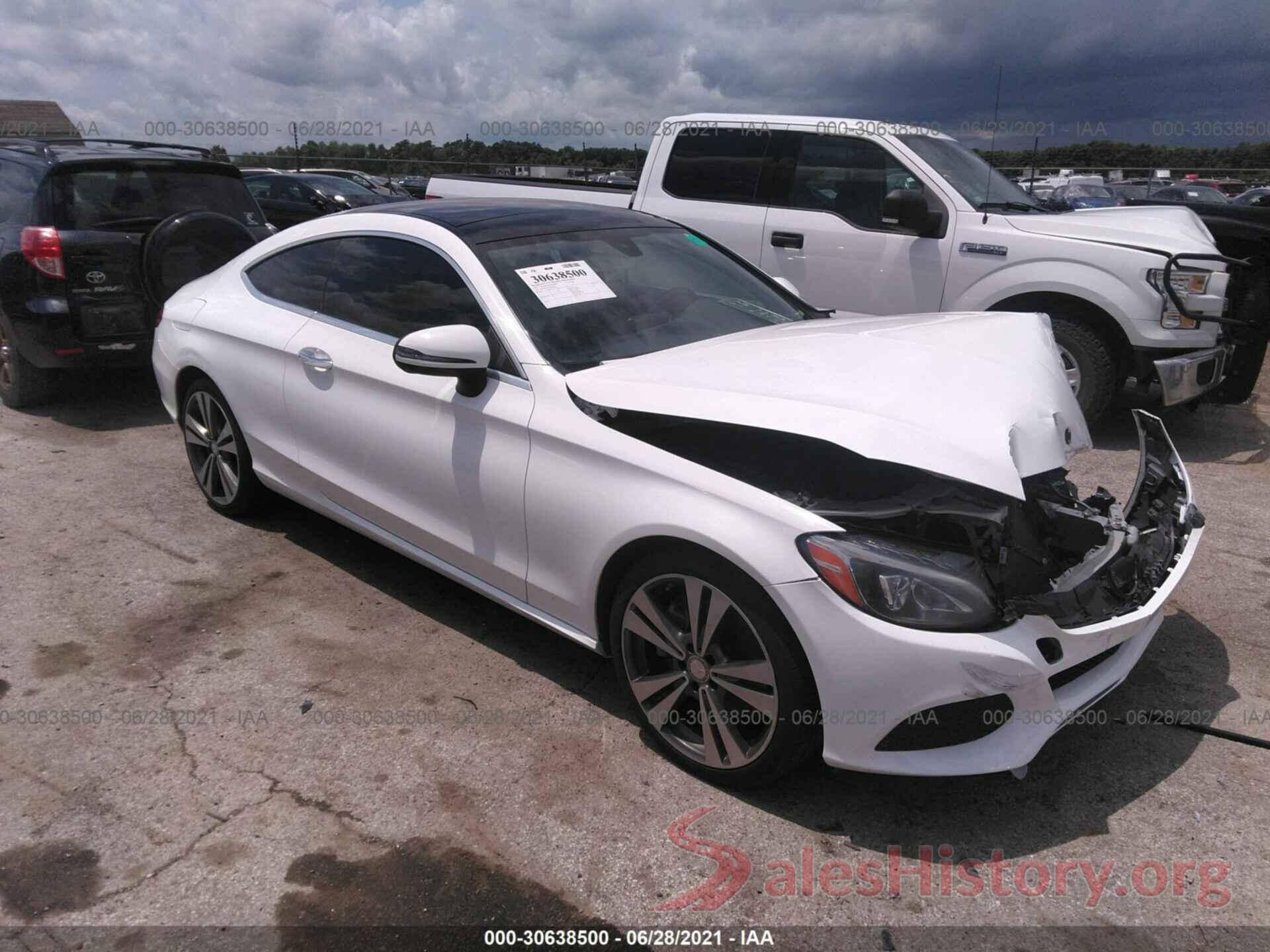 WDDWJ4JB1HF404504 2017 MERCEDES-BENZ C-CLASS