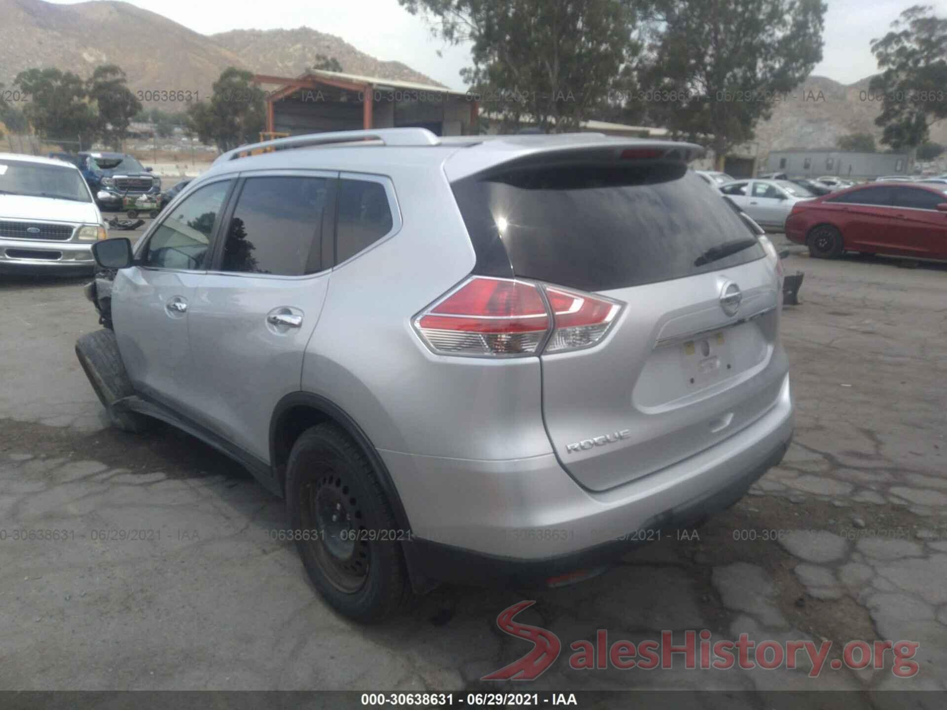 KNMAT2MT6GP706158 2016 NISSAN ROGUE