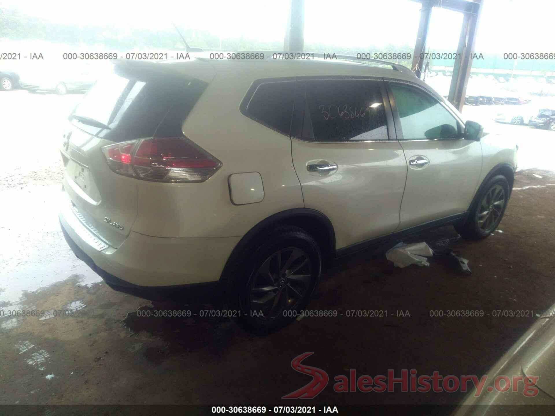 5N1AT2MV8GC740798 2016 NISSAN ROGUE