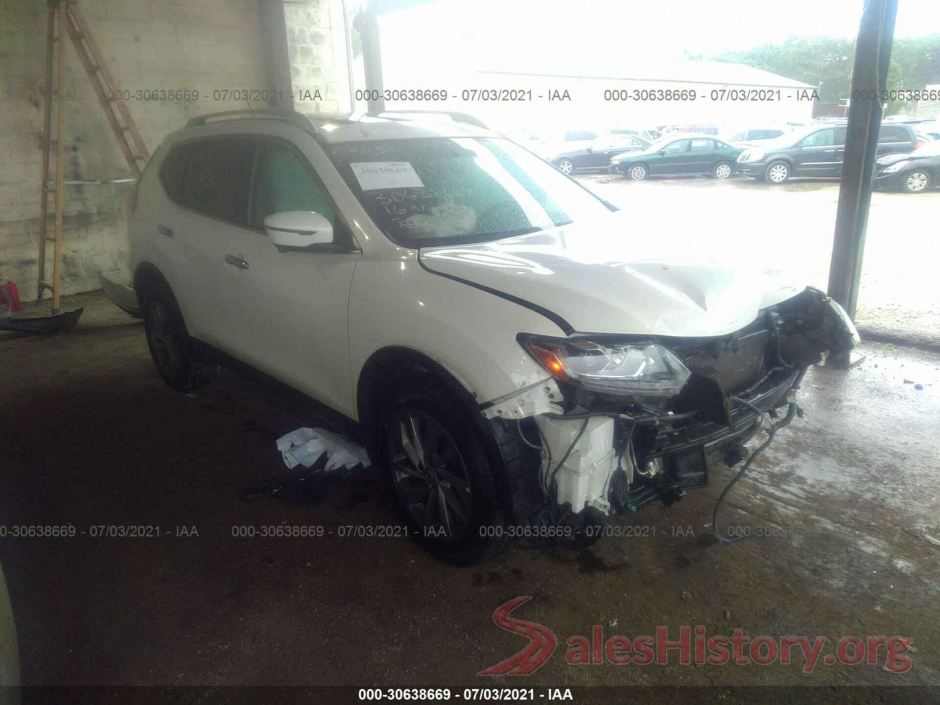 5N1AT2MV8GC740798 2016 NISSAN ROGUE