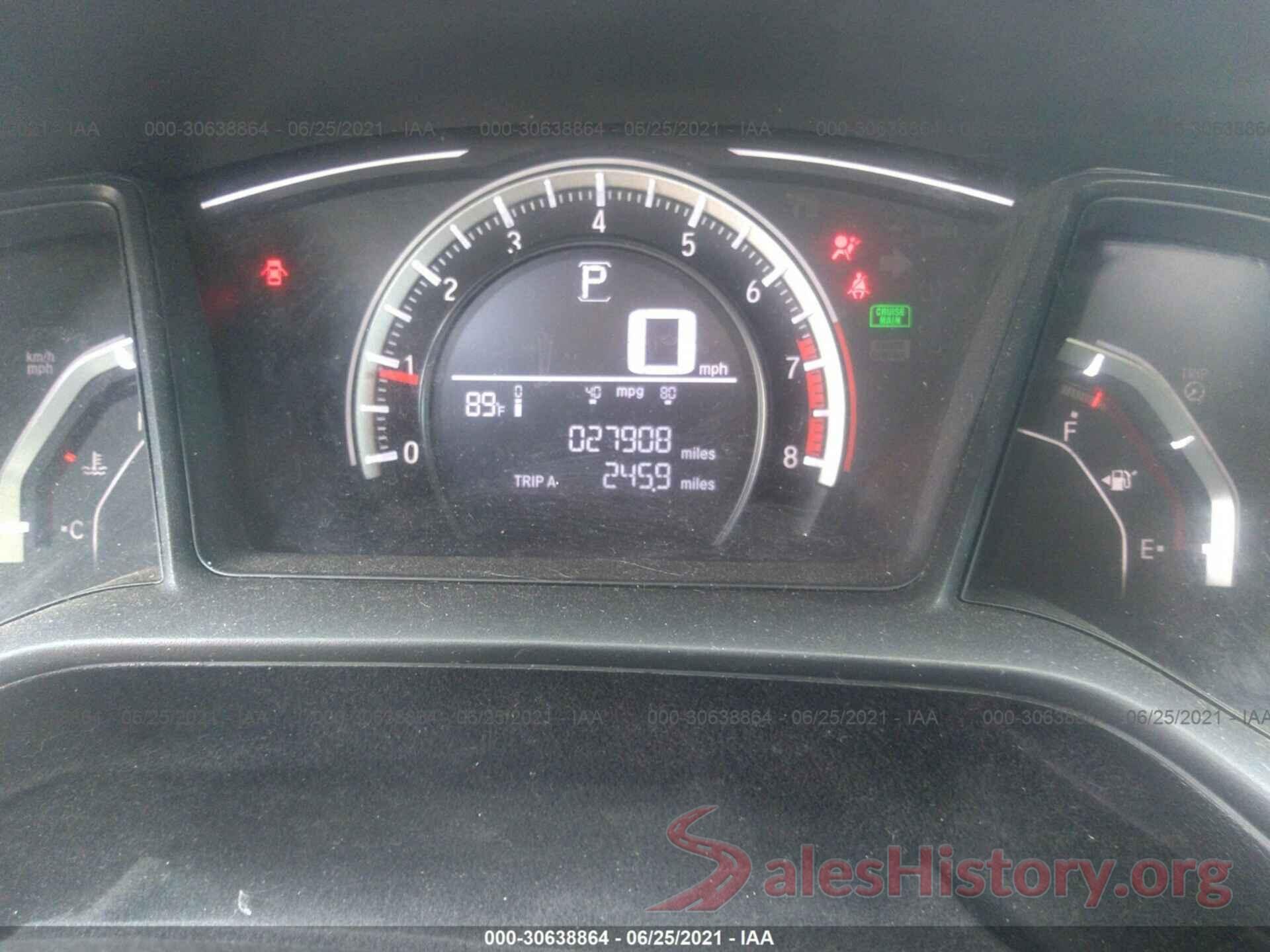 19XFC2F5XJE034634 2018 HONDA CIVIC SEDAN