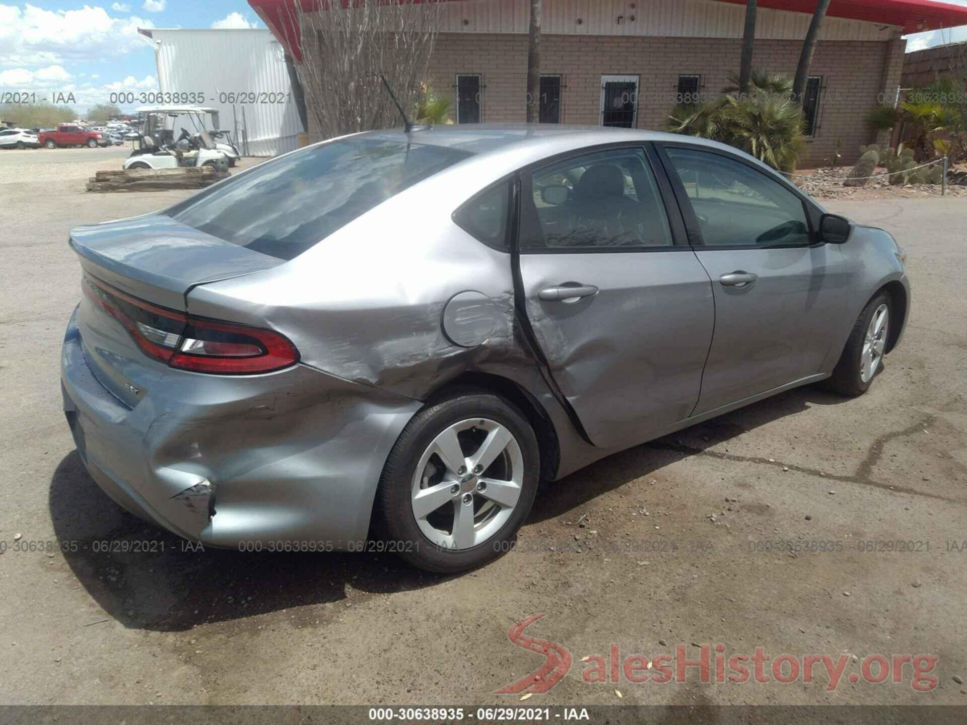 1C3CDFBB3GD652928 2016 DODGE DART