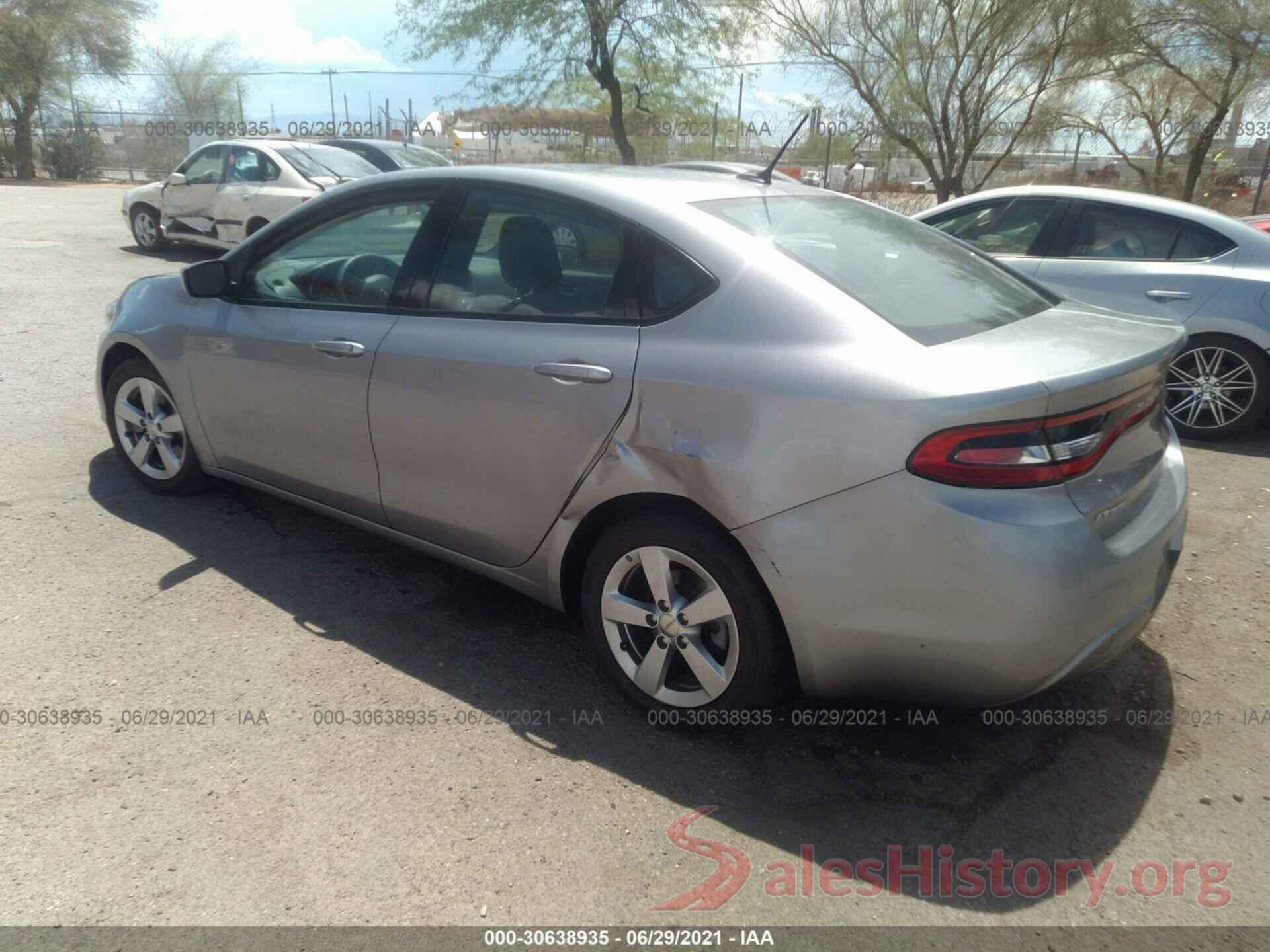 1C3CDFBB3GD652928 2016 DODGE DART