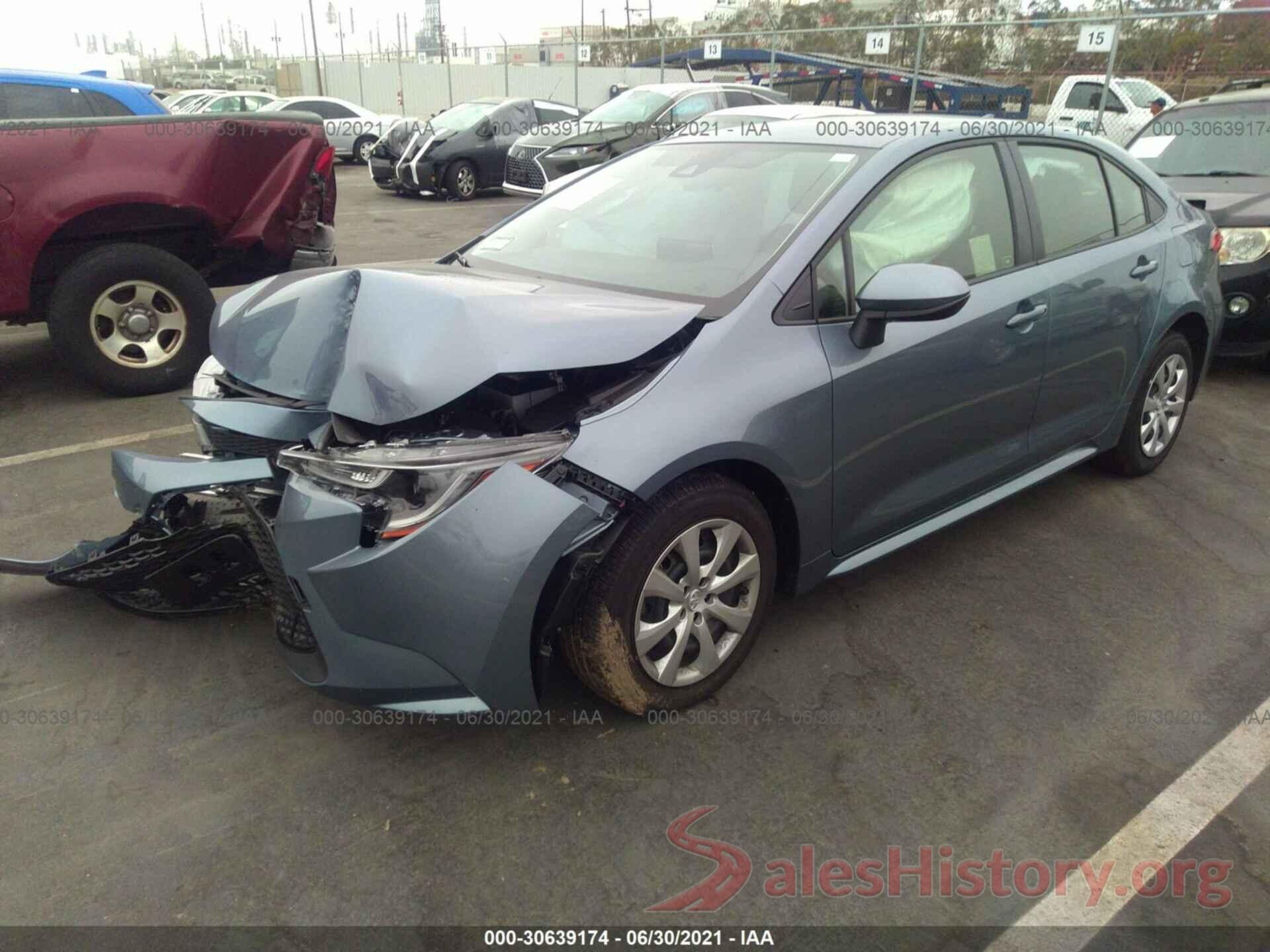 JTDEPMAE8MJ179259 2021 TOYOTA COROLLA