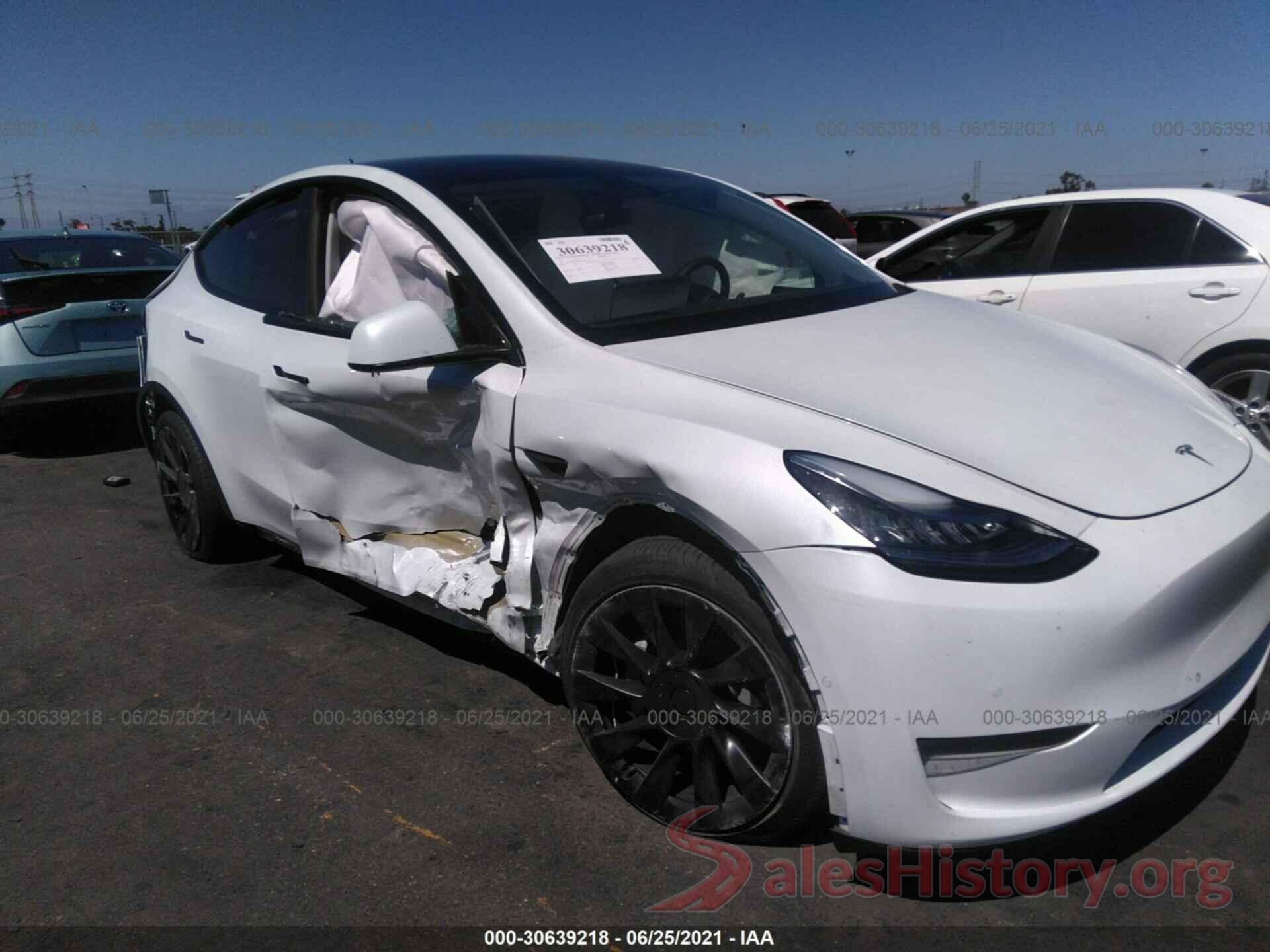 5YJYGDEE9MF095790 2021 TESLA MODEL Y