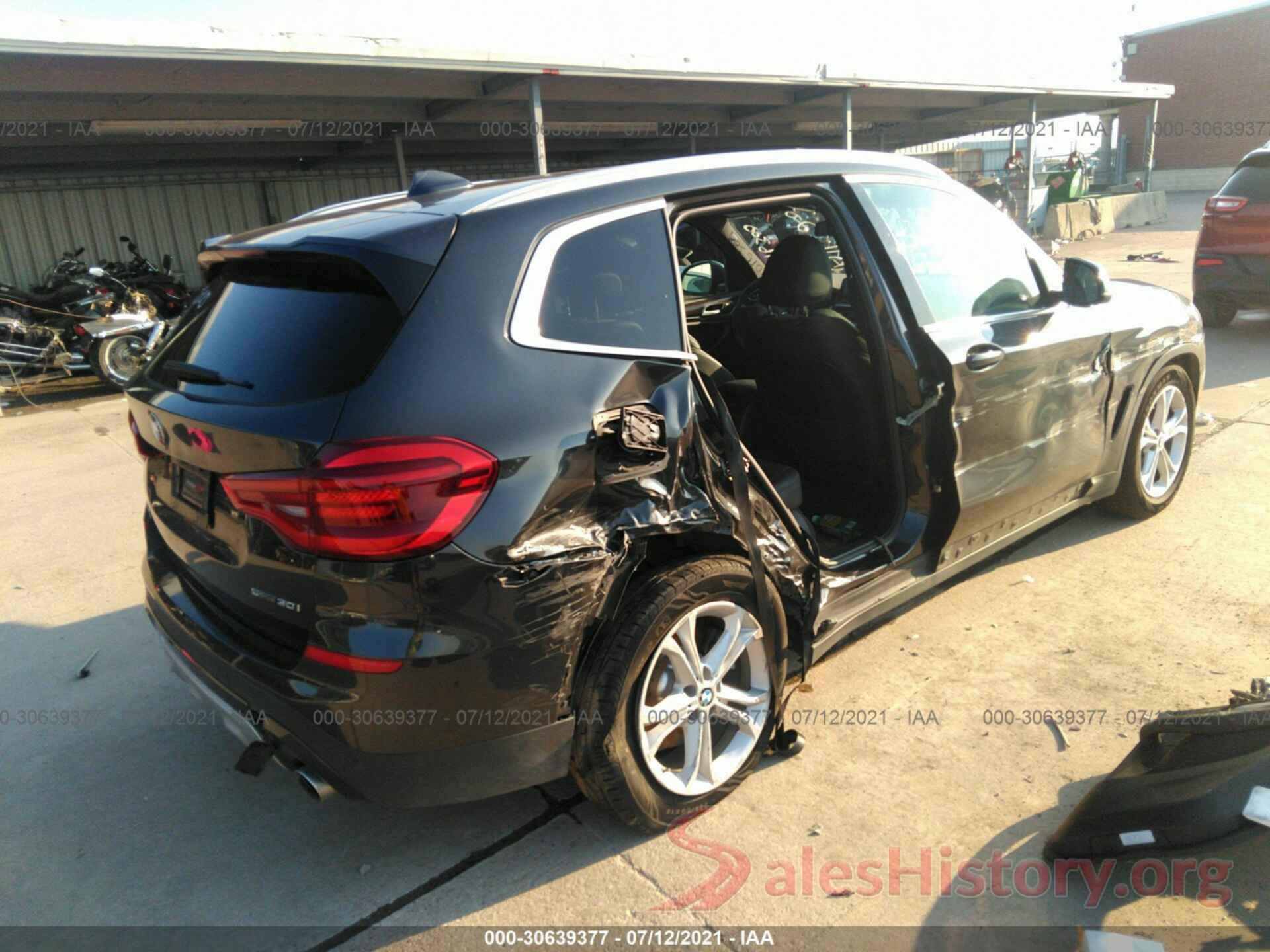 5UXTY3C08LLU72631 2020 BMW X3