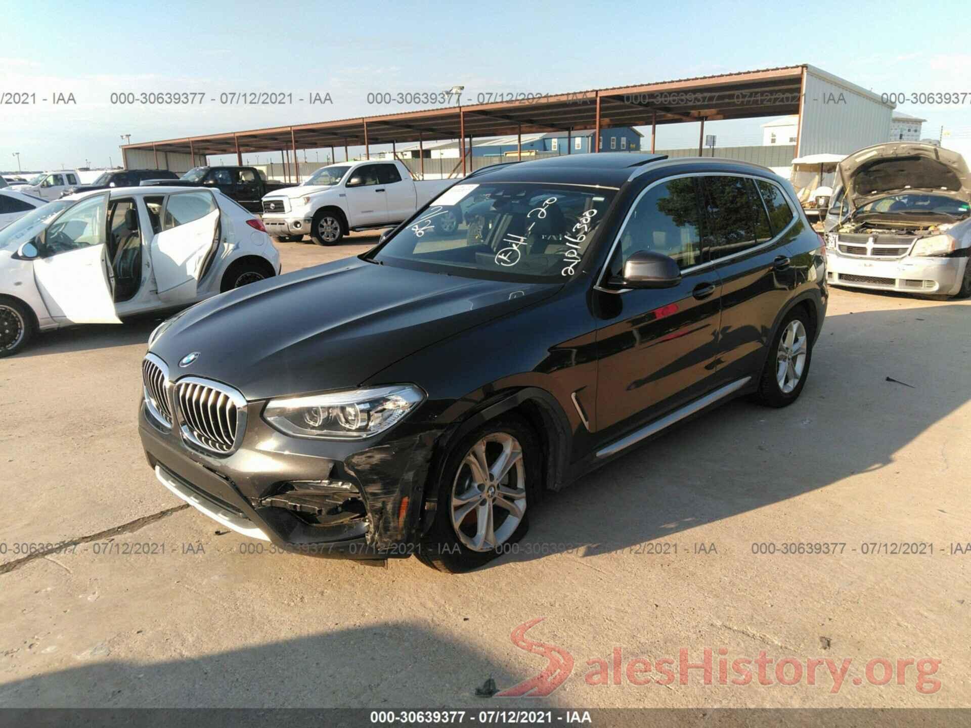 5UXTY3C08LLU72631 2020 BMW X3