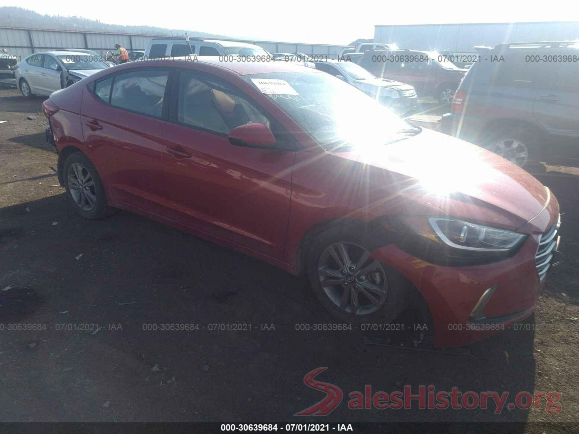 5NPD84LF3HH031243 2017 HYUNDAI ELANTRA