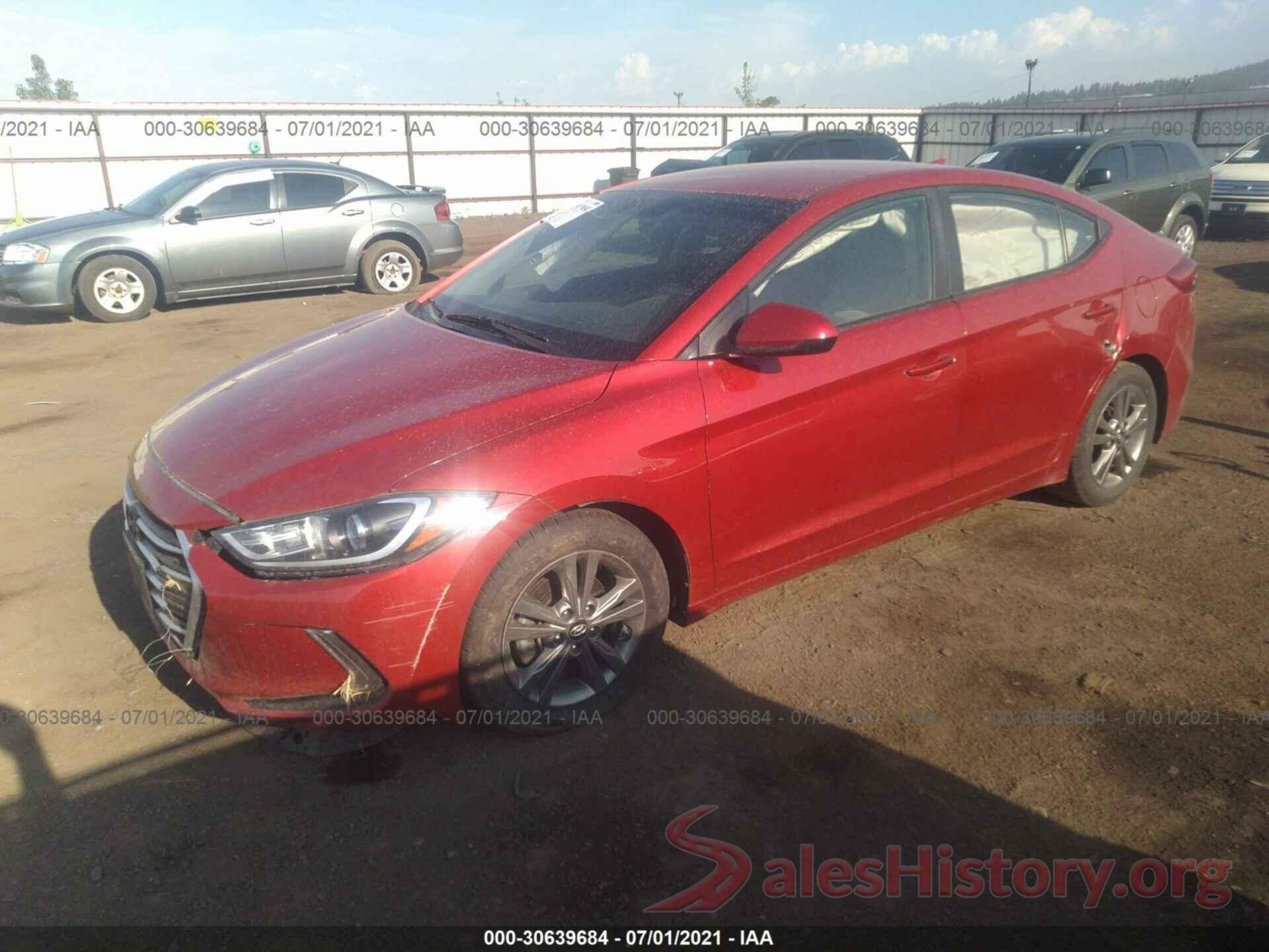 5NPD84LF3HH031243 2017 HYUNDAI ELANTRA