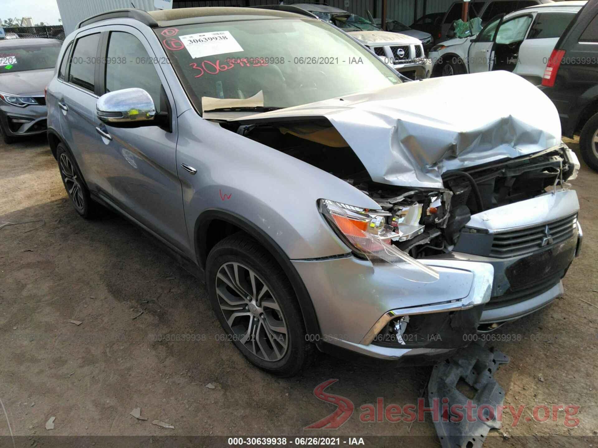 JA4AP4AW0GZ047071 2016 MITSUBISHI OUTLANDER SPORT