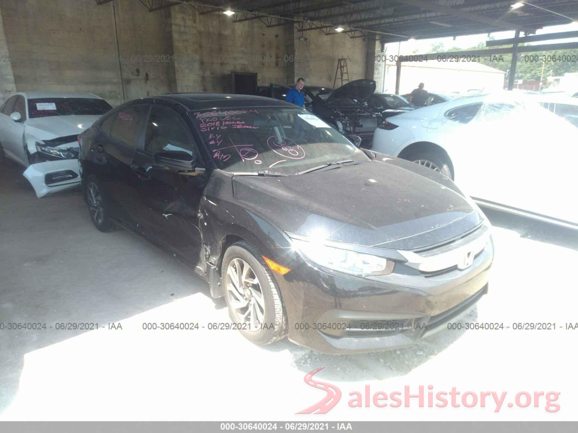 19XFC2F79JE009810 2018 HONDA CIVIC SEDAN