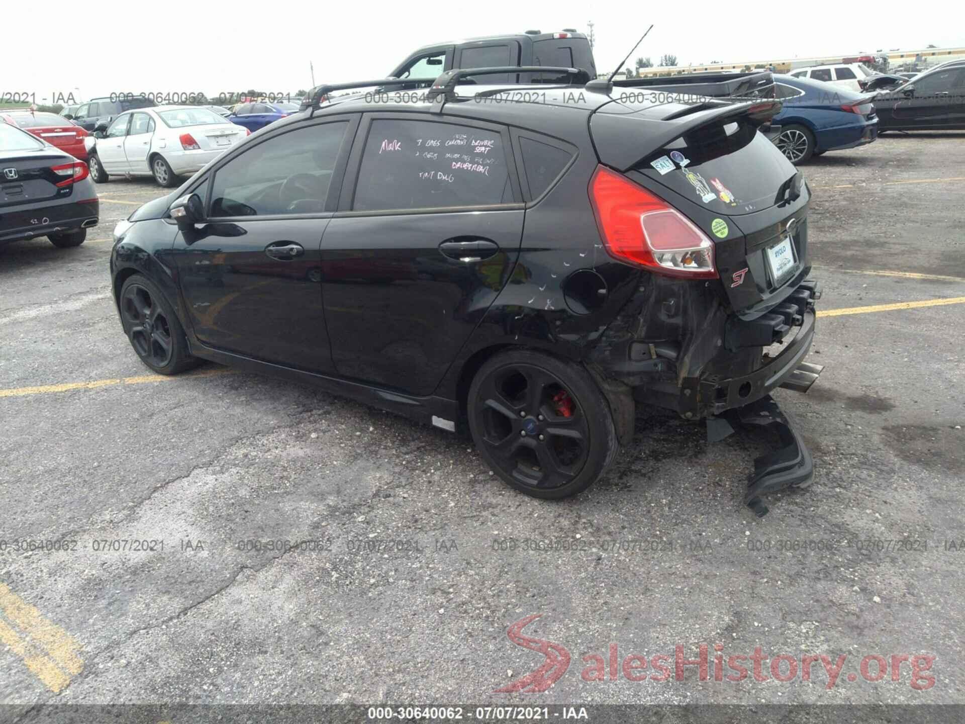 3FADP4GX7GM143287 2016 FORD FIESTA