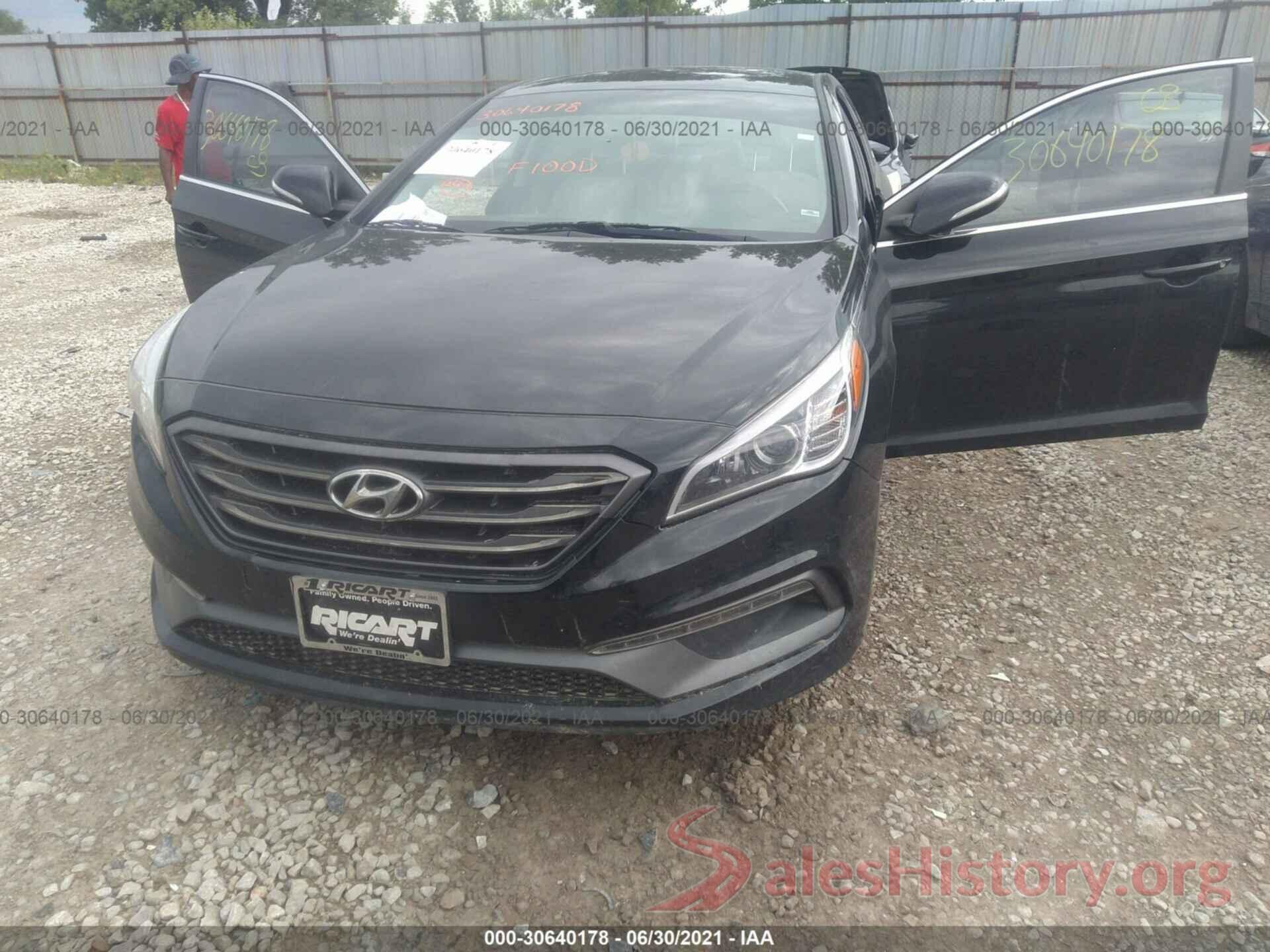 5NPE34AF1HH525848 2017 HYUNDAI SONATA