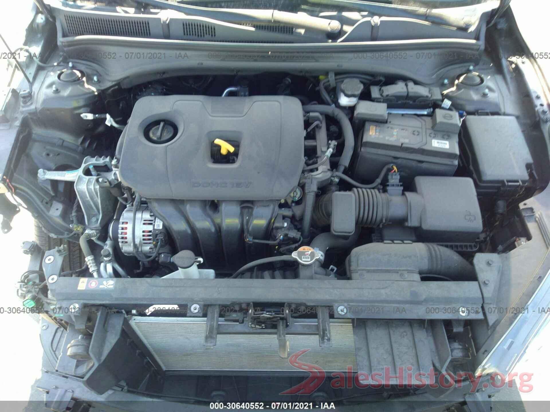 3KPF24AD4LE208424 2020 KIA FORTE