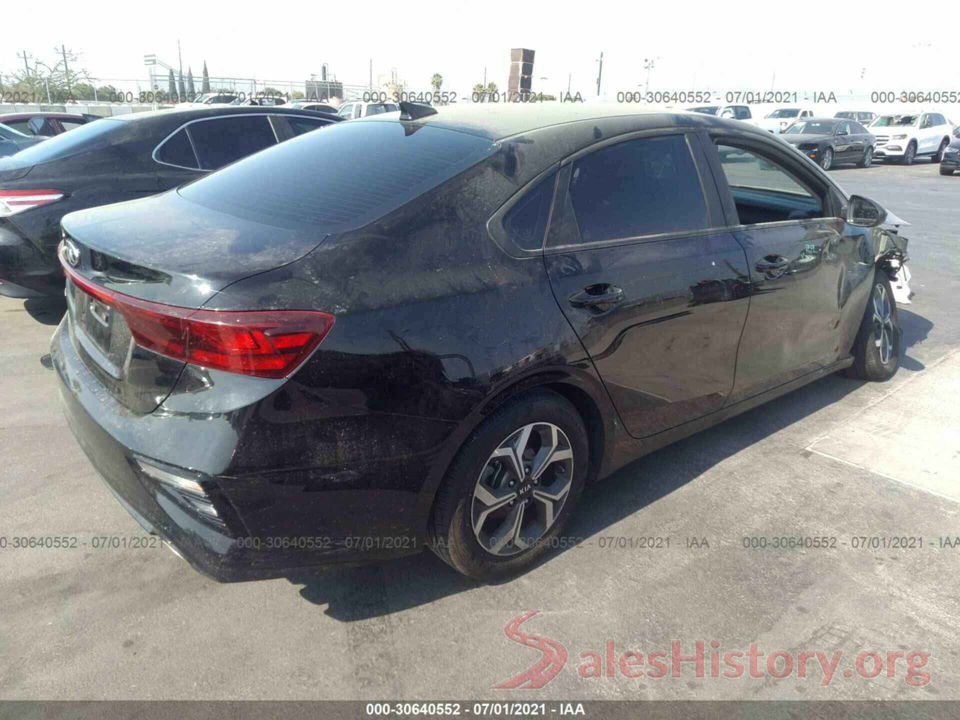 3KPF24AD4LE208424 2020 KIA FORTE