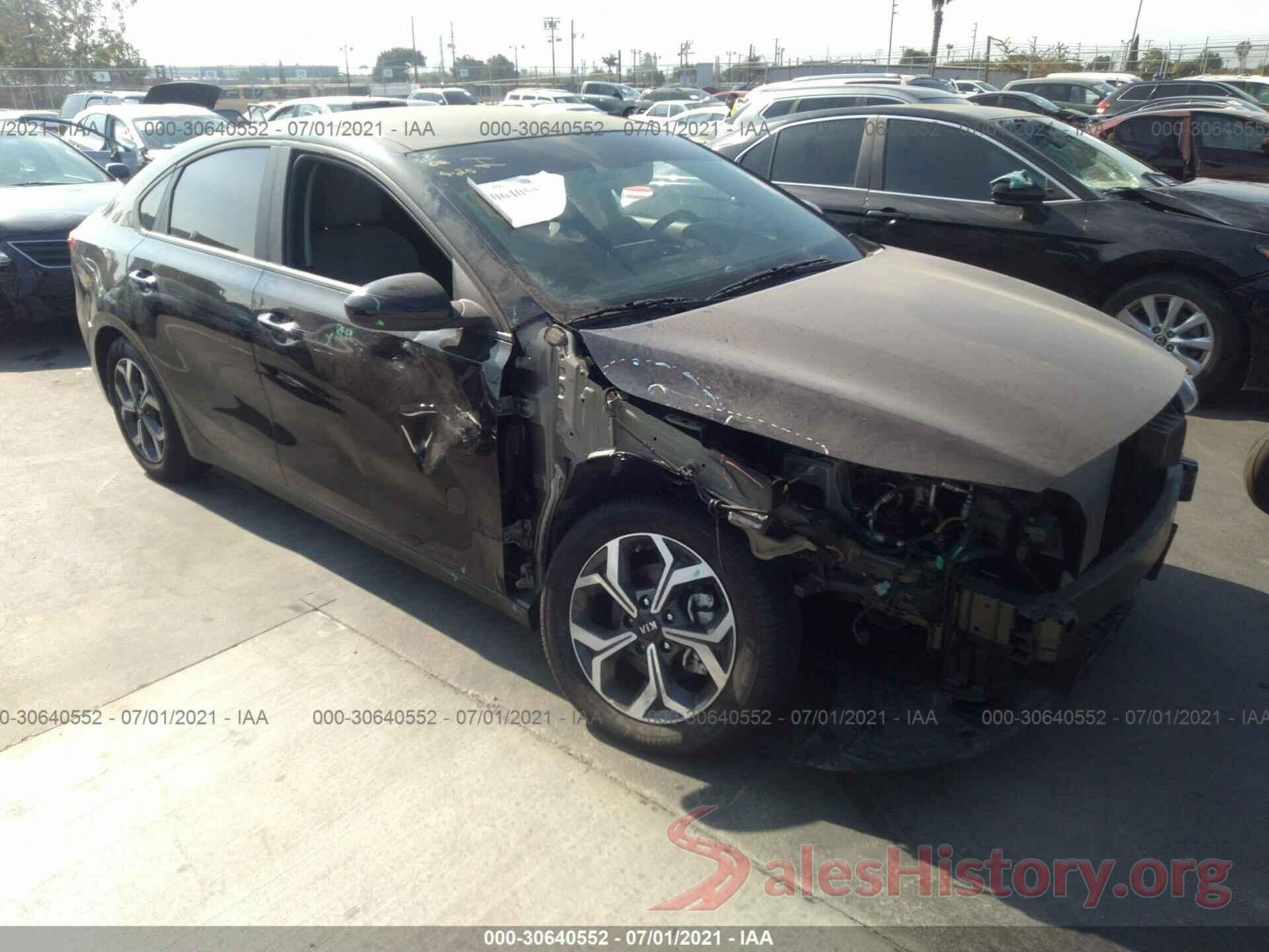 3KPF24AD4LE208424 2020 KIA FORTE