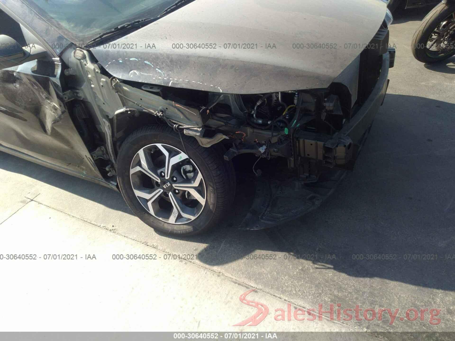 3KPF24AD4LE208424 2020 KIA FORTE