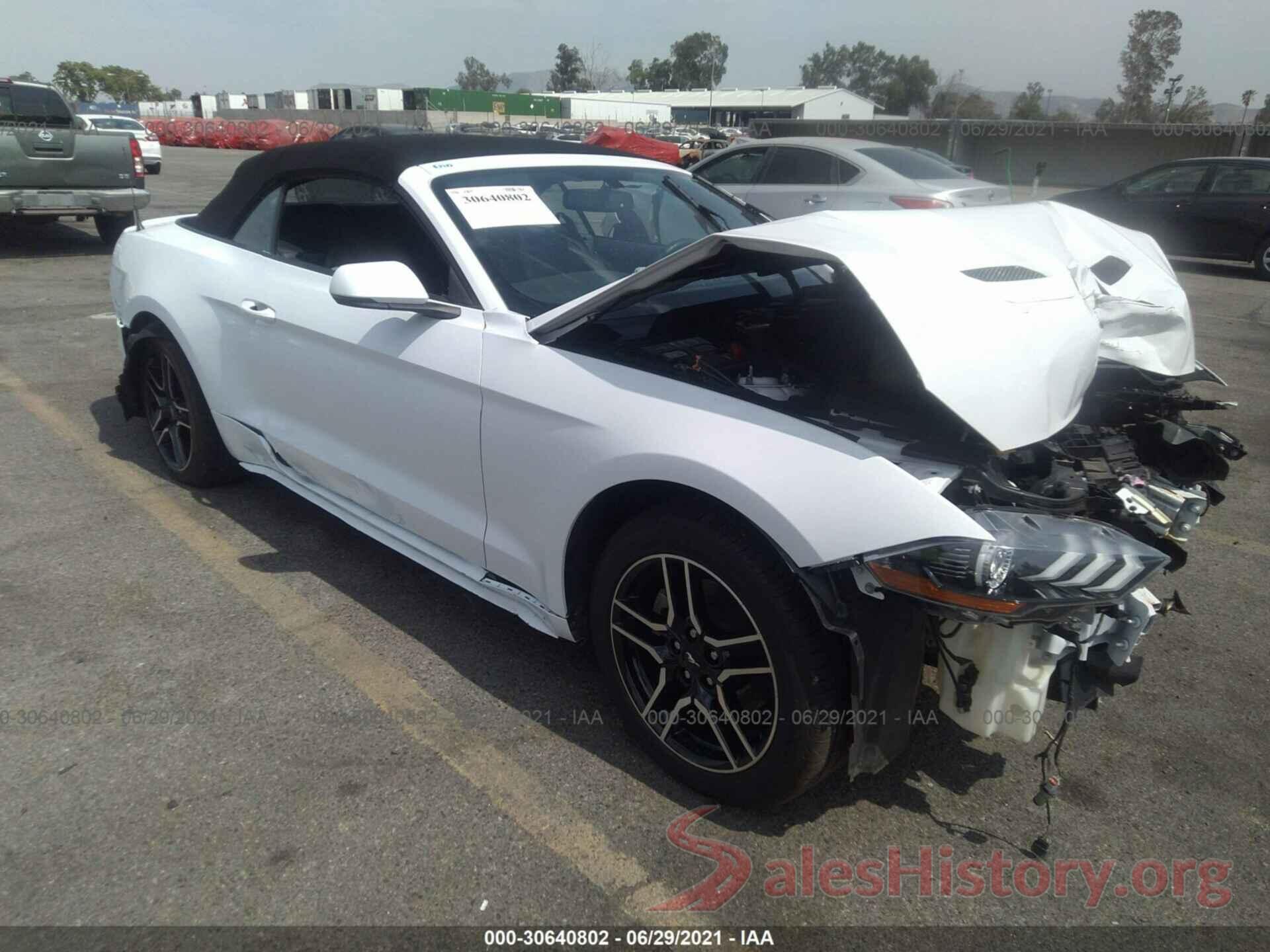 1FATP8UH7K5109722 2019 FORD MUSTANG