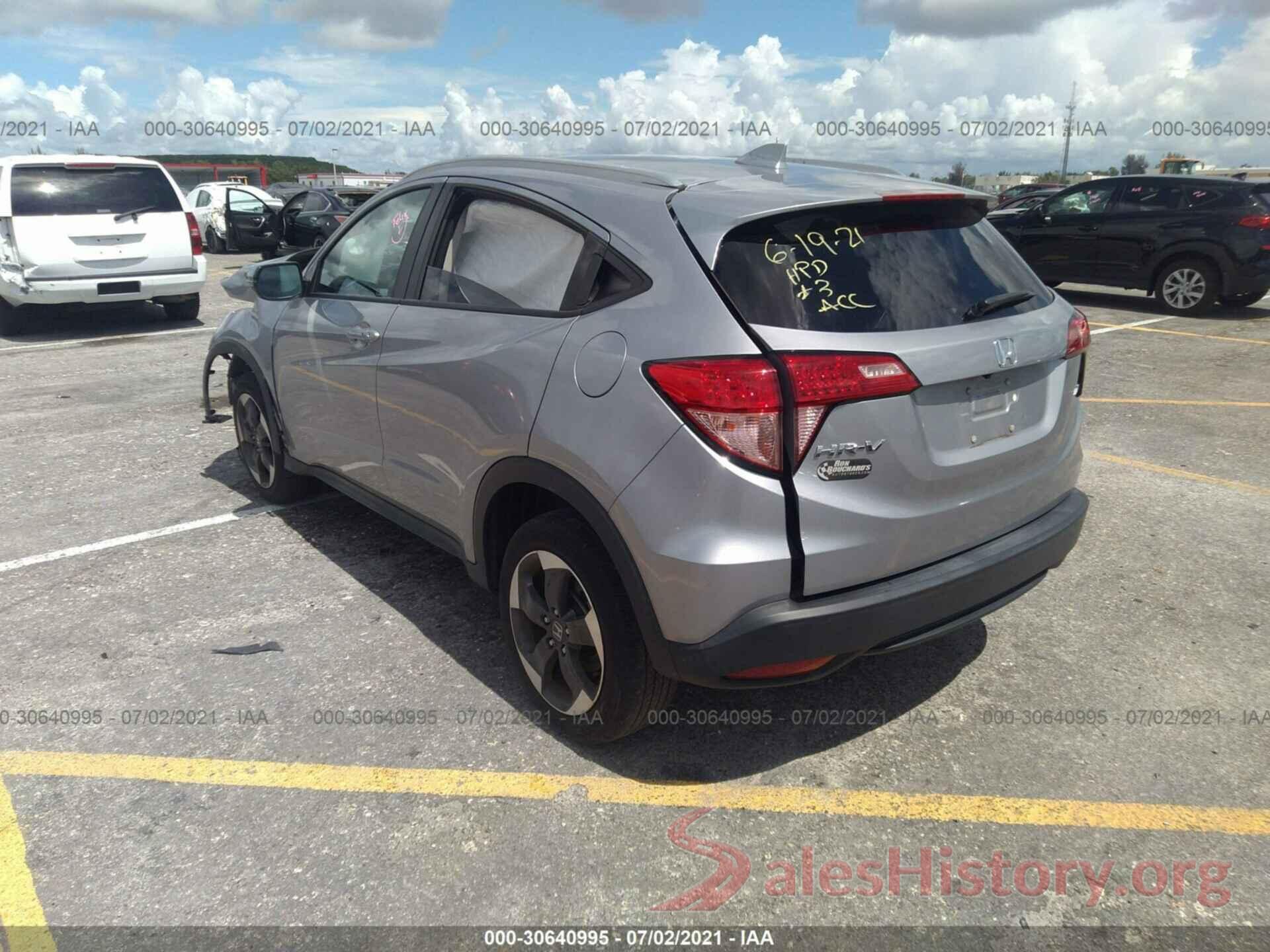 3CZRU6H73JM722295 2018 HONDA HR-V